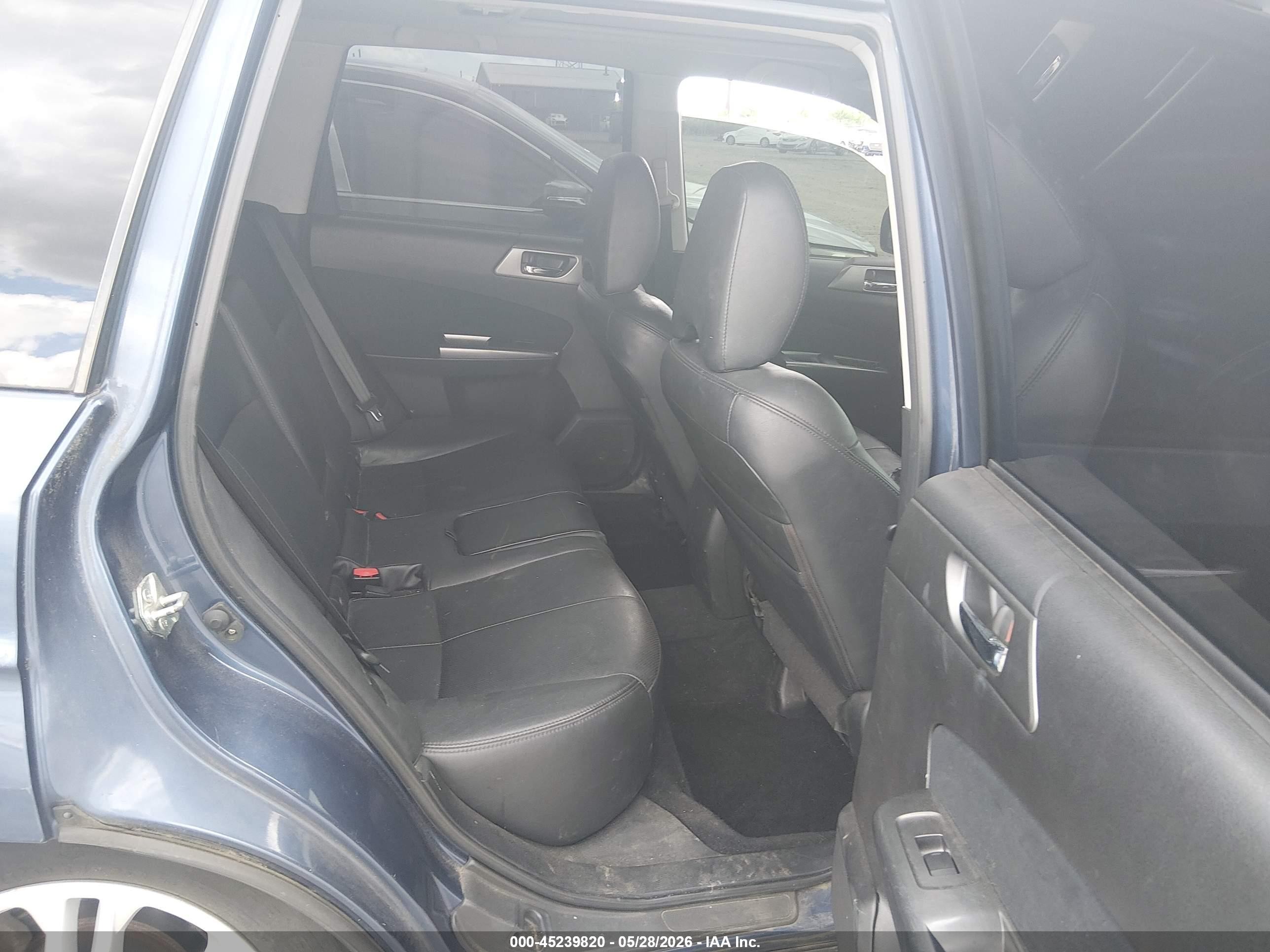 2012 Subaru Forester 2.5xt Touring Blue vin: JF2SHGHC6CH415629