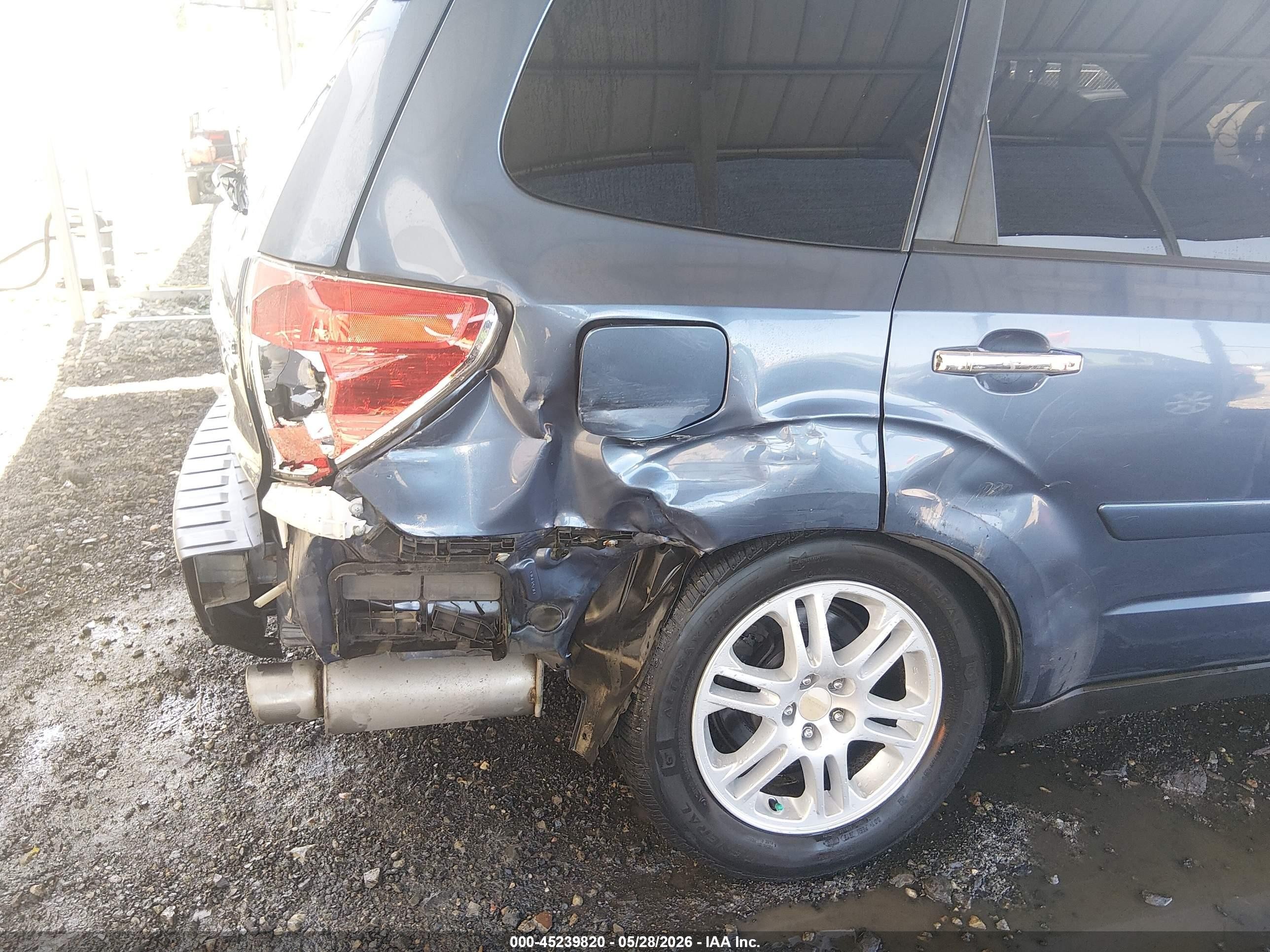 2012 Subaru Forester 2.5xt Touring Blue vin: JF2SHGHC6CH415629