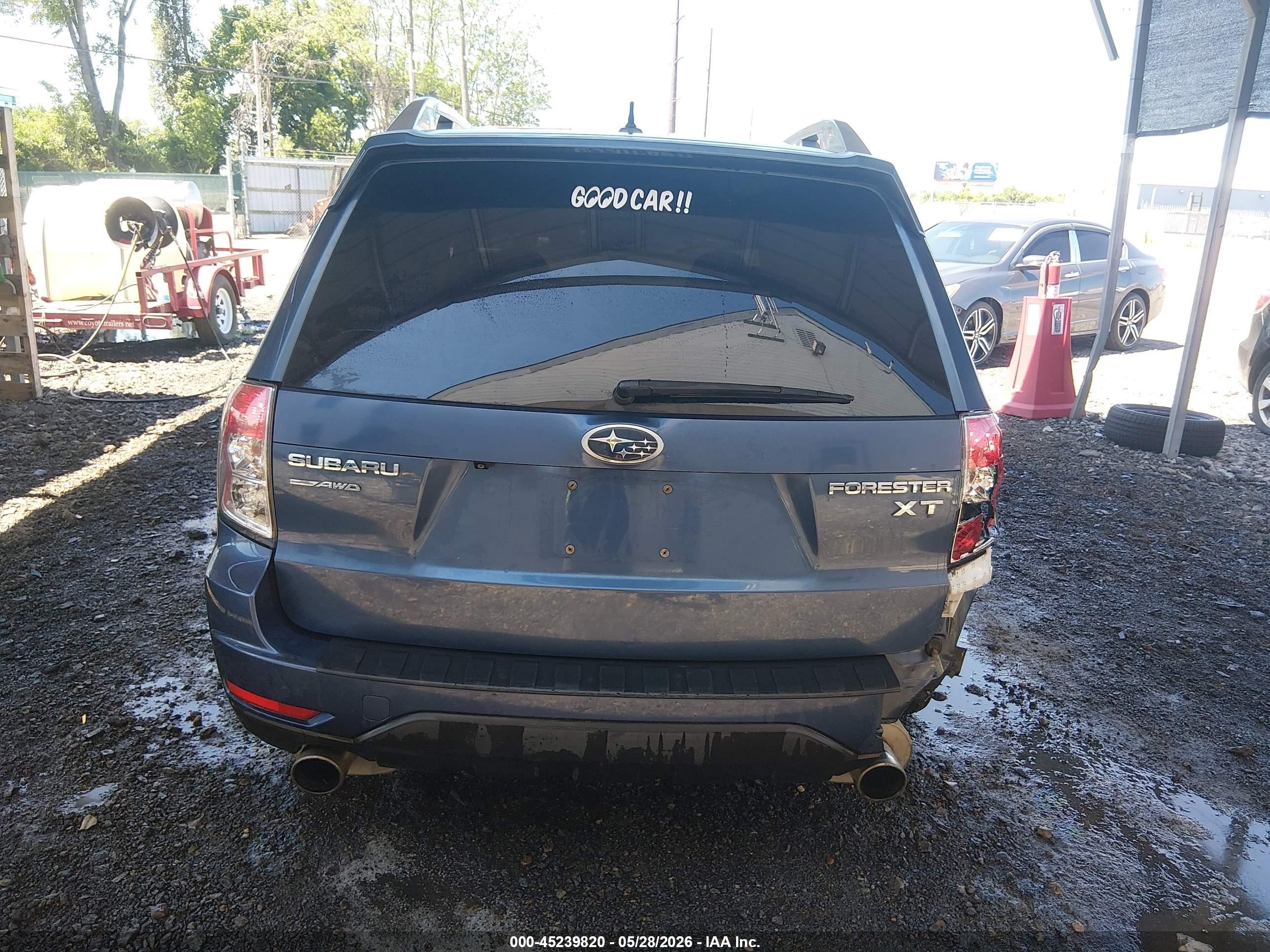2012 Subaru Forester 2.5xt Touring Blue vin: JF2SHGHC6CH415629