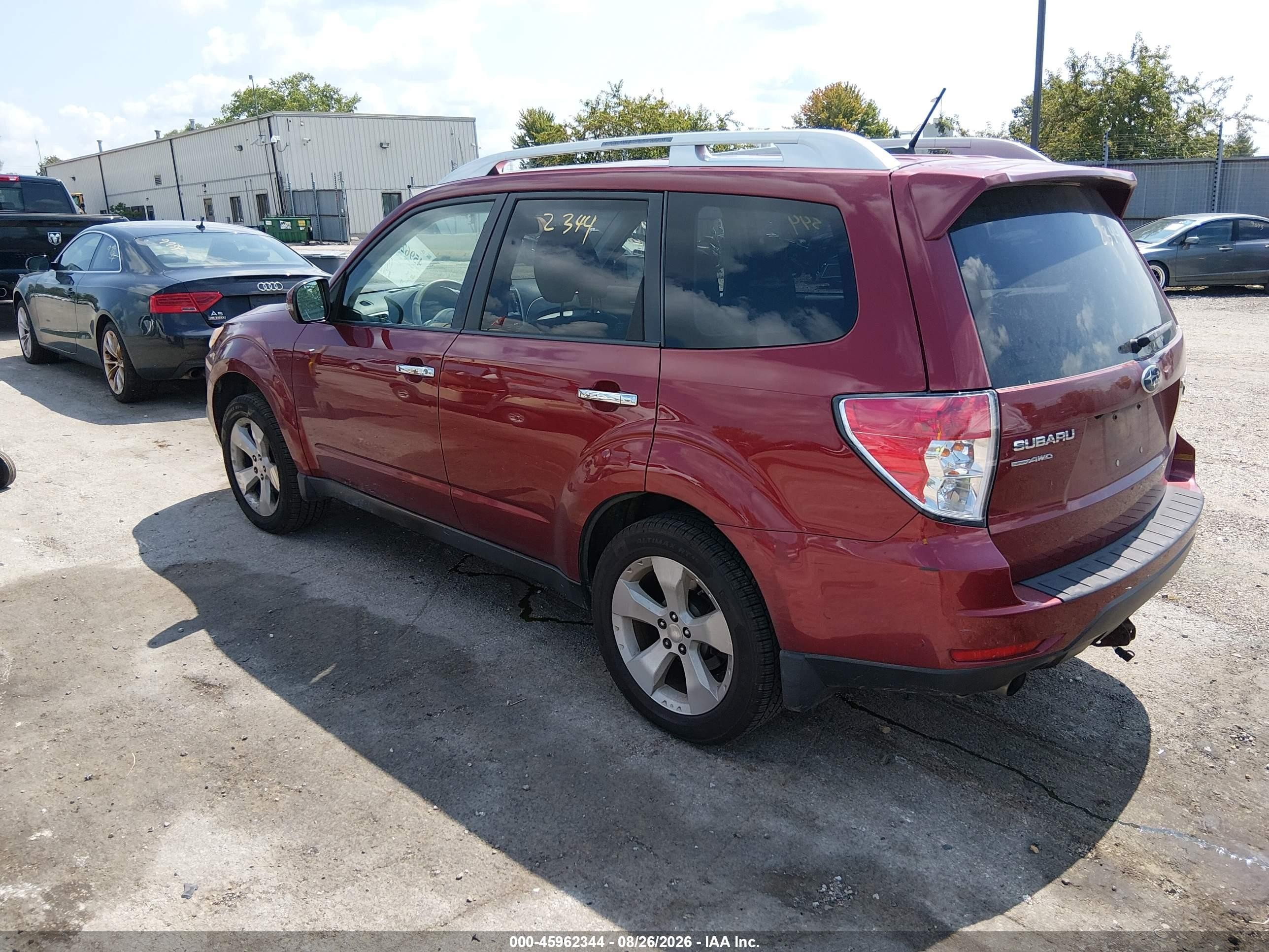 2011 Subaru Forester 2.5xt Touring Burgundy vin: JF2SHGHC9BH744131