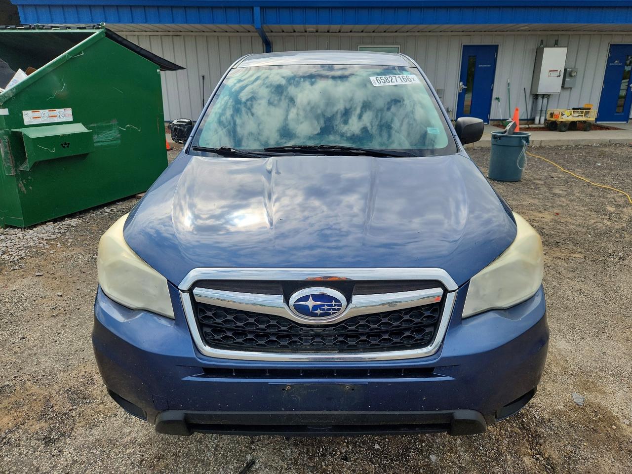 2014 Subaru Forester 2.5i Blue vin: JF2SJAAC0EG470887