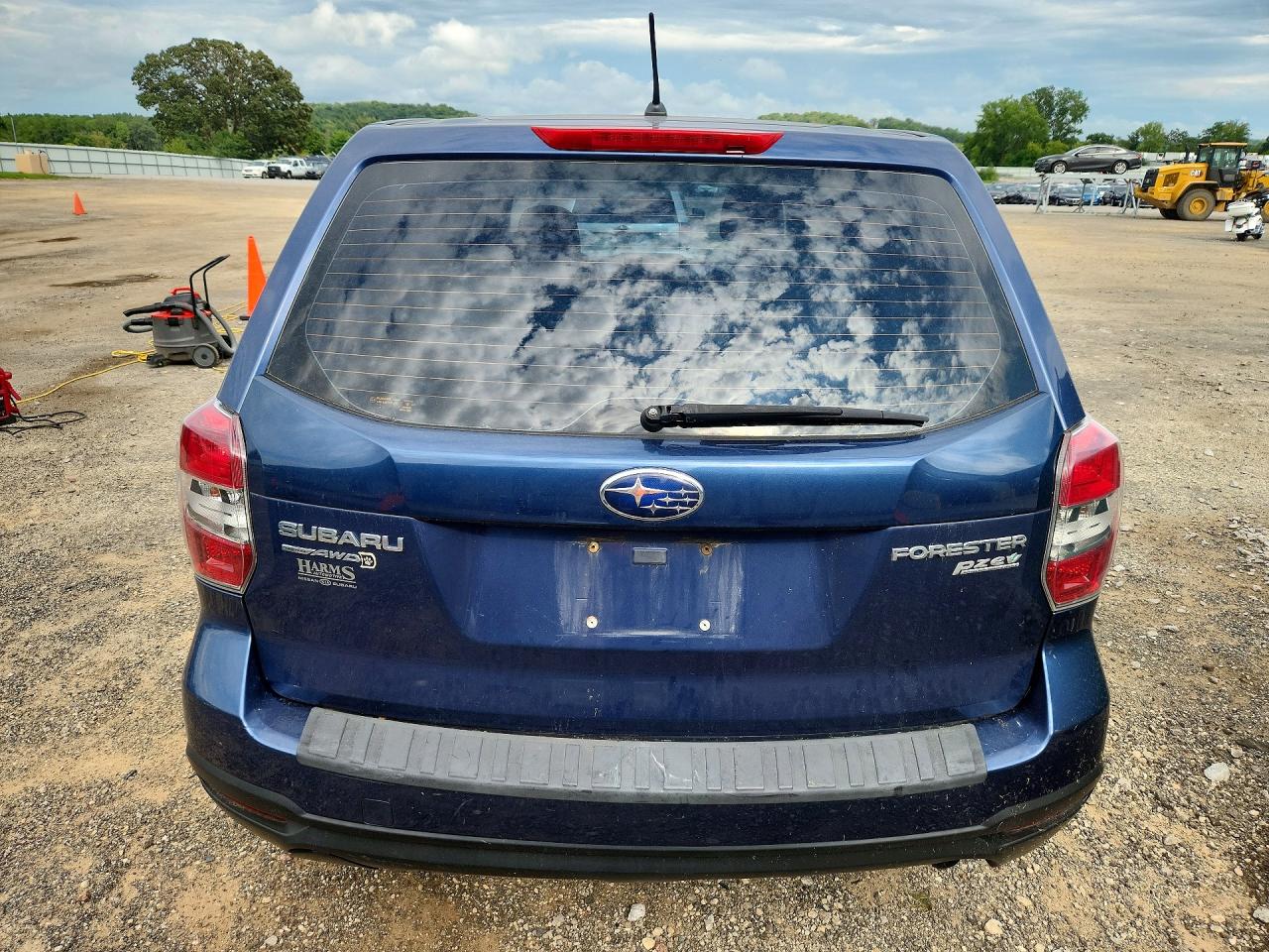 2014 Subaru Forester 2.5i Blue vin: JF2SJAAC0EG470887