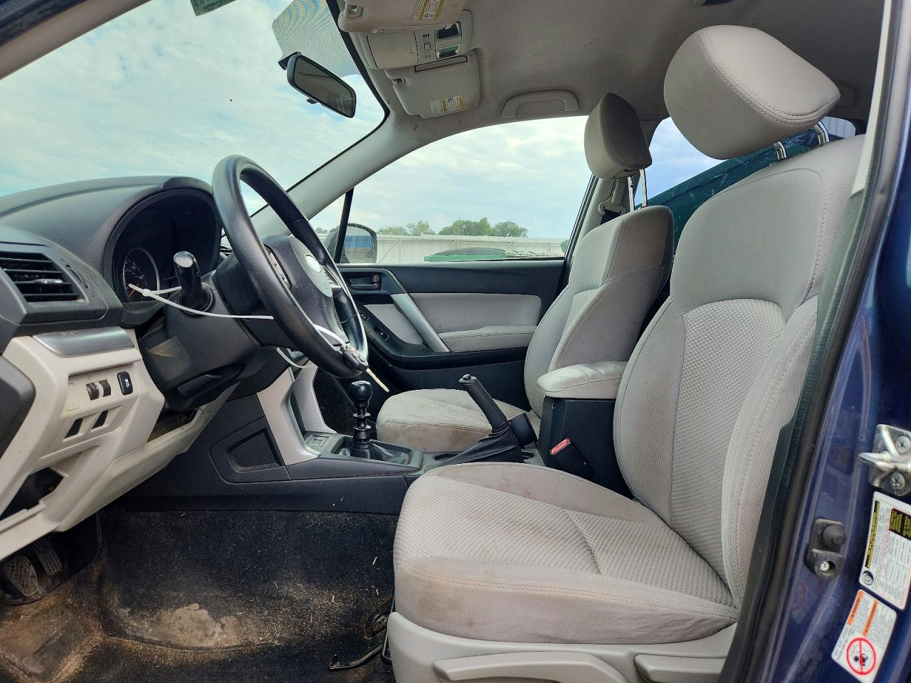 2014 Subaru Forester 2.5i Blue vin: JF2SJAAC0EG470887
