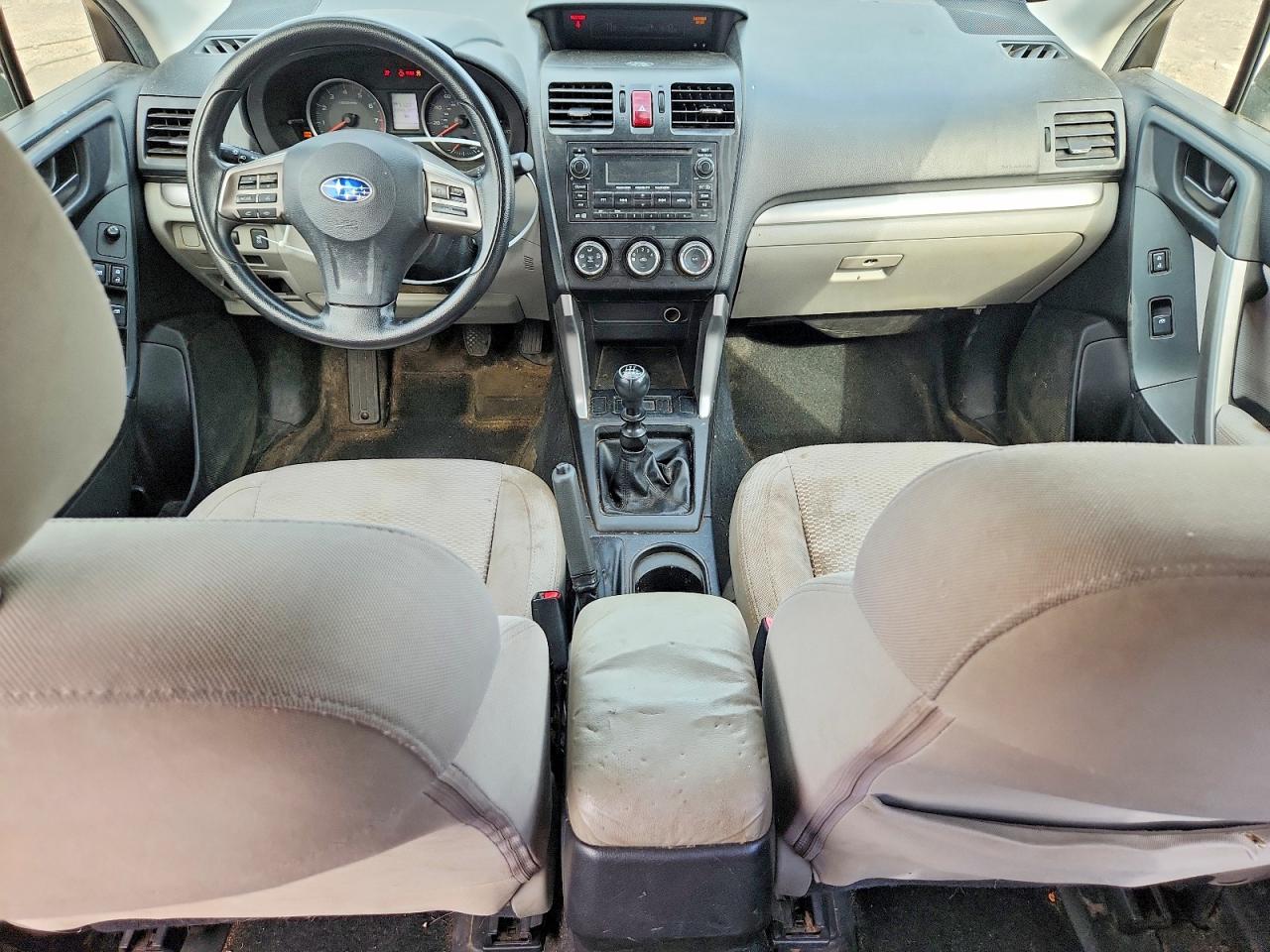 2014 Subaru Forester 2.5i Blue vin: JF2SJAAC0EG470887