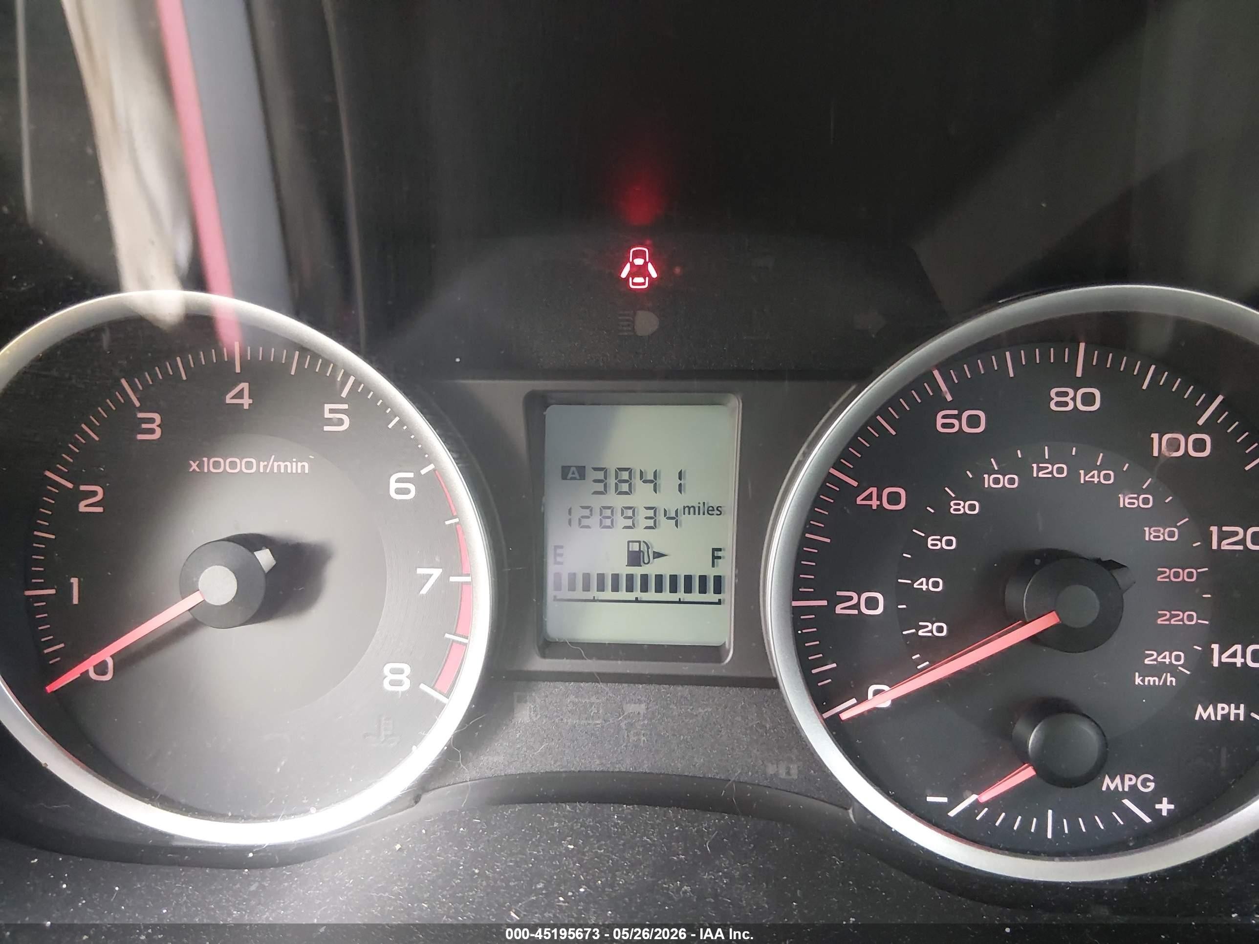 2014 Subaru Forester 2.5i Red vin: JF2SJAAC0EH406701