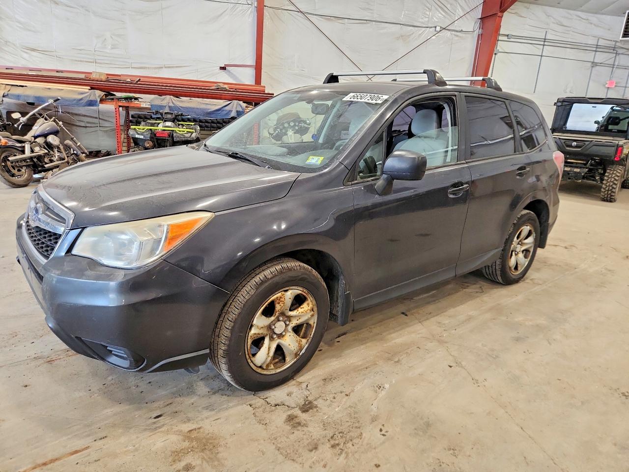 2014 Subaru Forester 2.5i Black vin: JF2SJAAC0EH435471