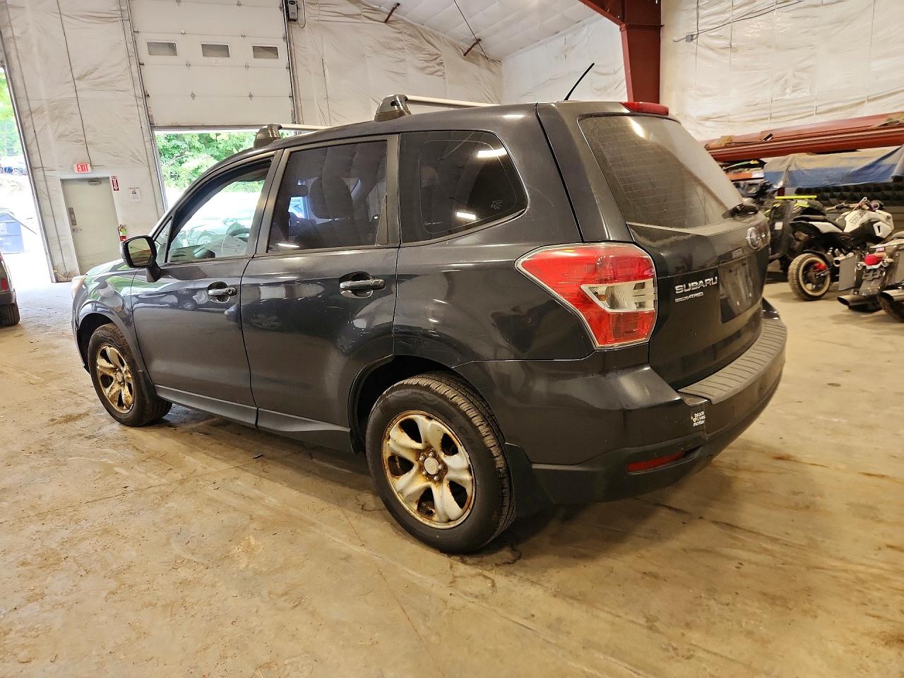 2014 Subaru Forester 2.5i Black vin: JF2SJAAC0EH435471