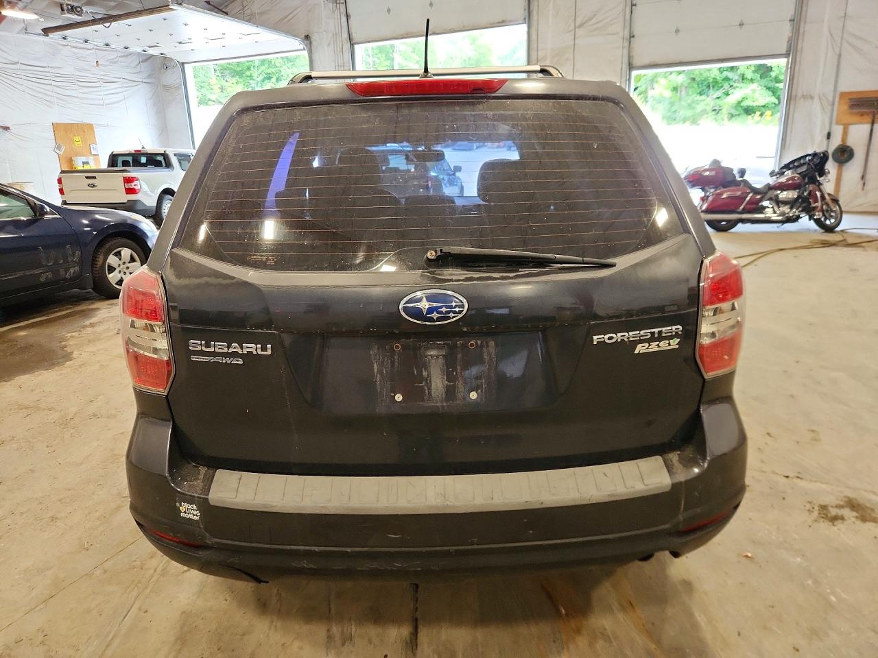 2014 Subaru Forester 2.5i Black vin: JF2SJAAC0EH435471