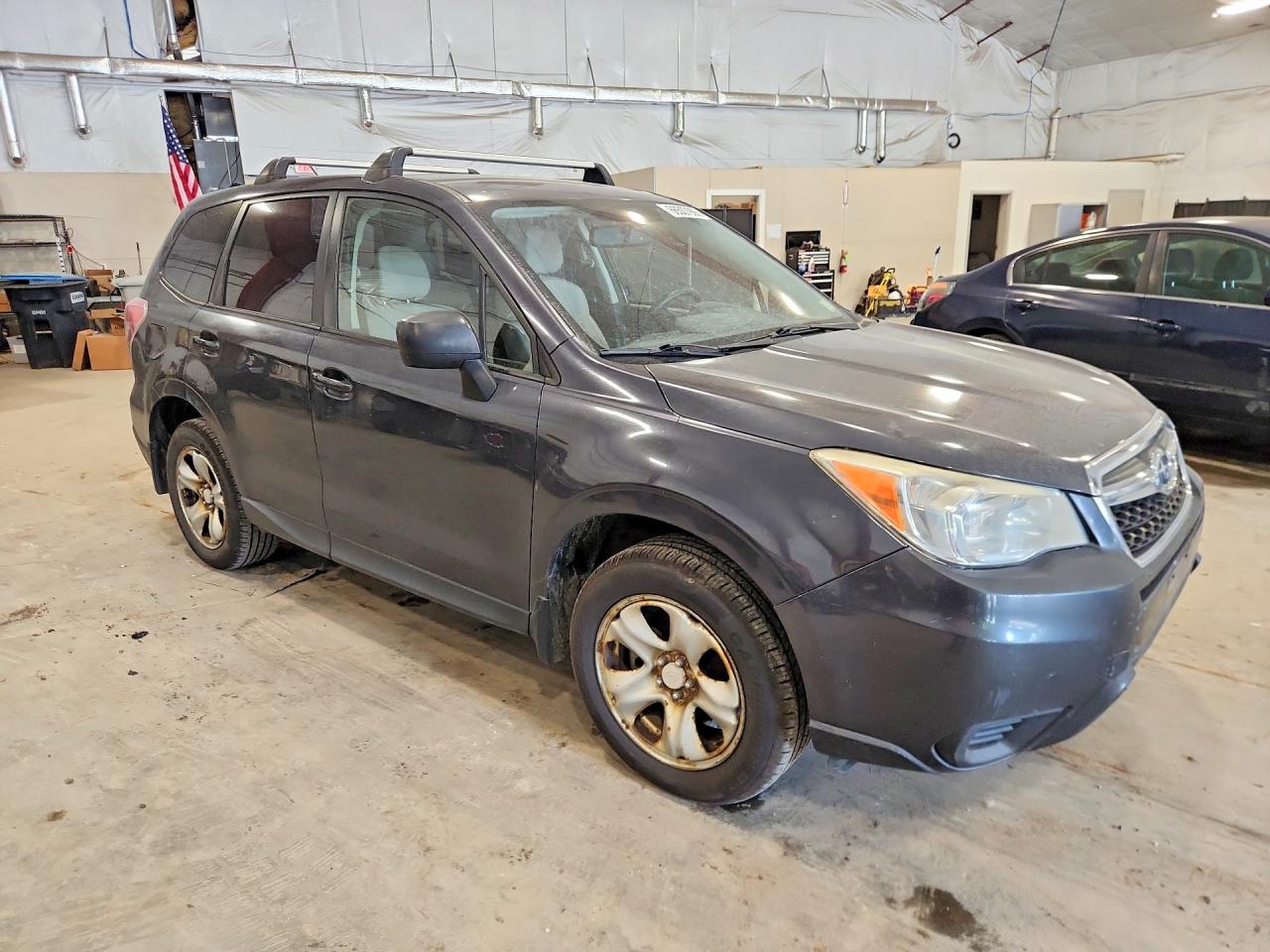 2014 Subaru Forester 2.5i Black vin: JF2SJAAC0EH435471