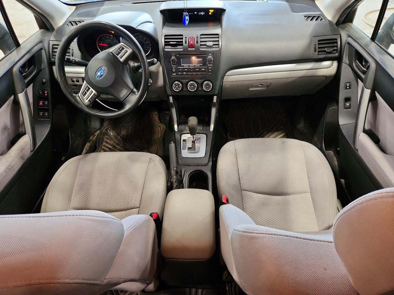 2014 Subaru Forester 2.5i Black vin: JF2SJAAC0EH435471