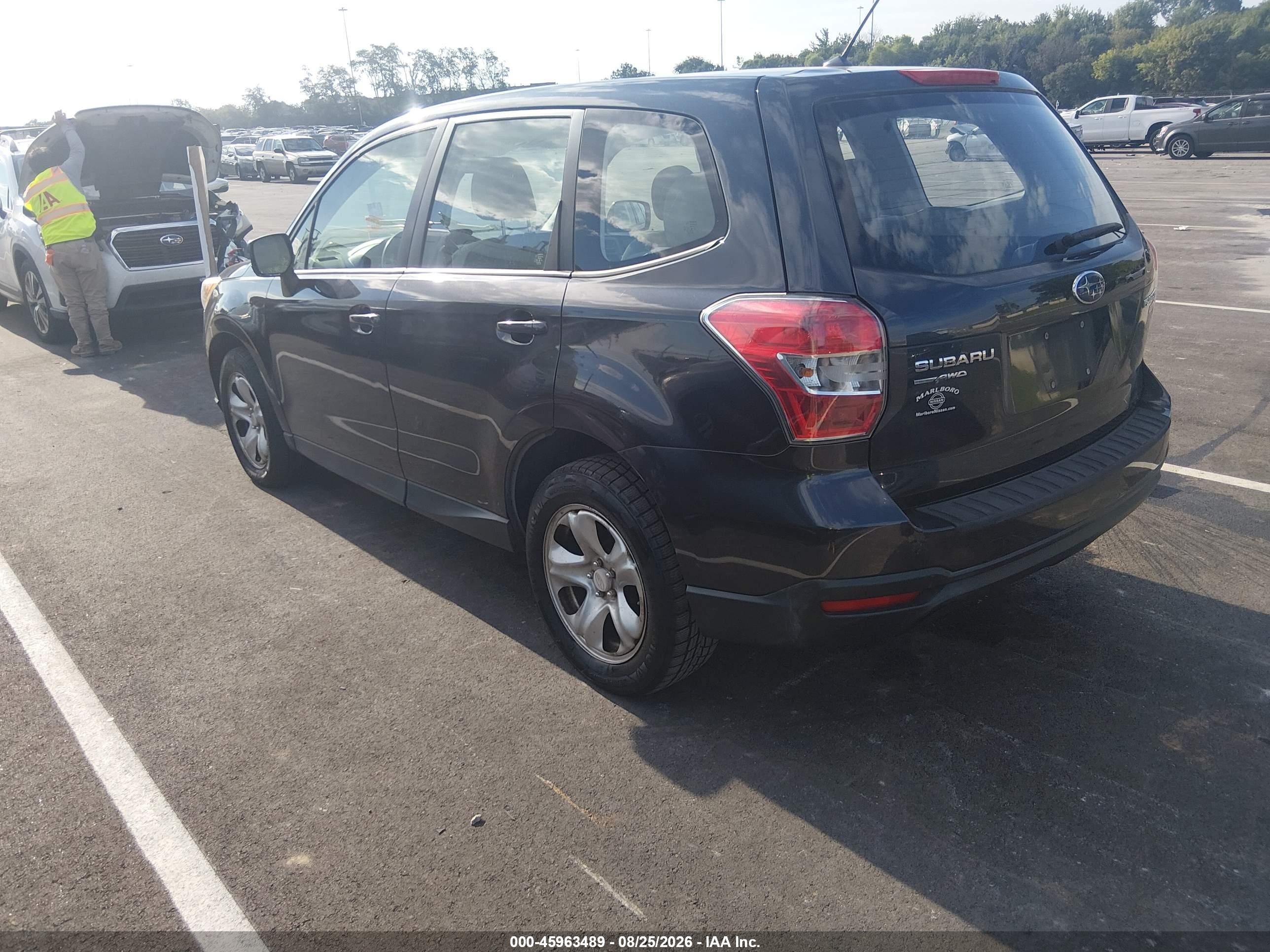 2014 Subaru Forester 2.5i Black vin: JF2SJAAC0EH441061