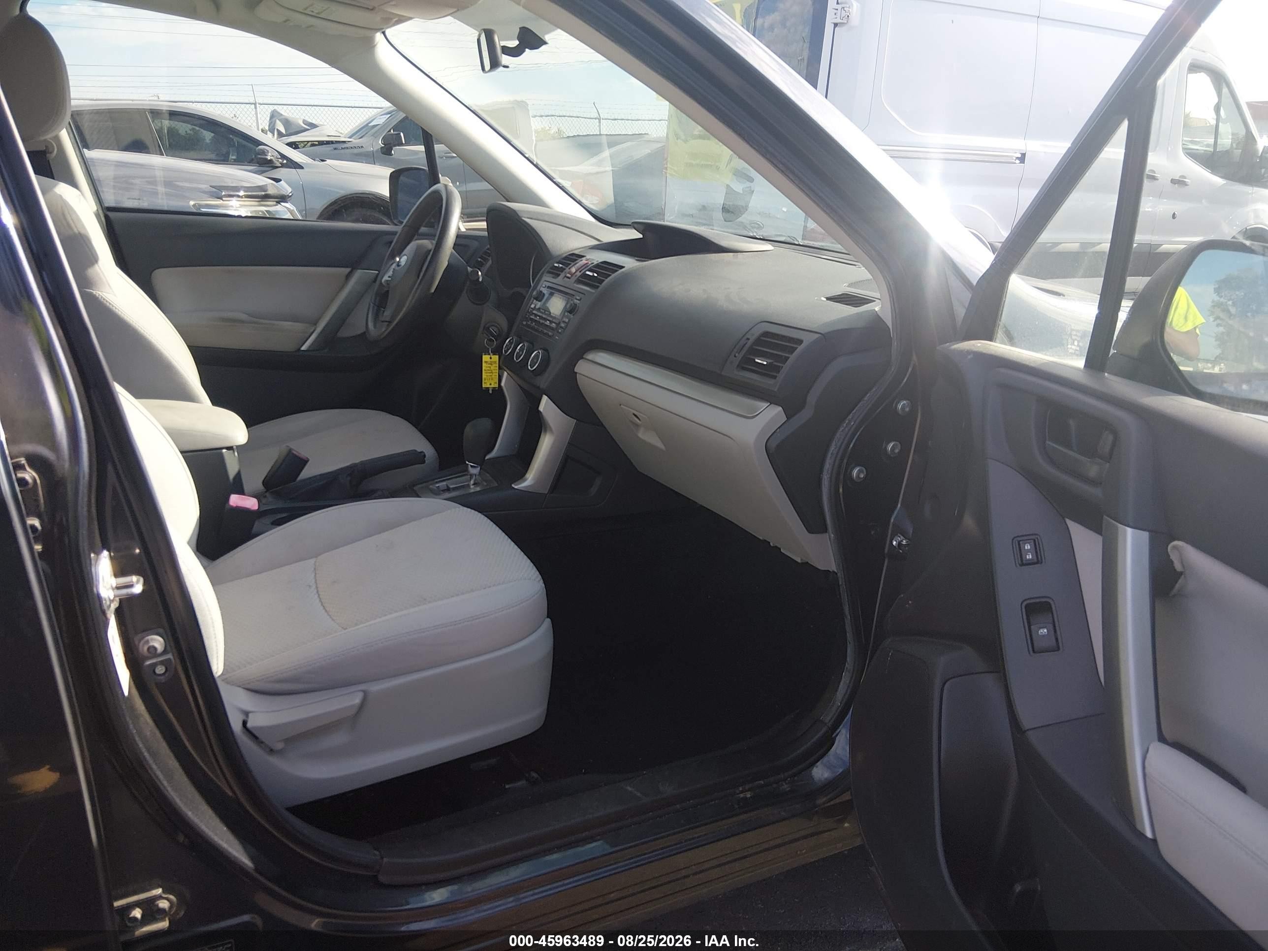 2014 Subaru Forester 2.5i Black vin: JF2SJAAC0EH441061