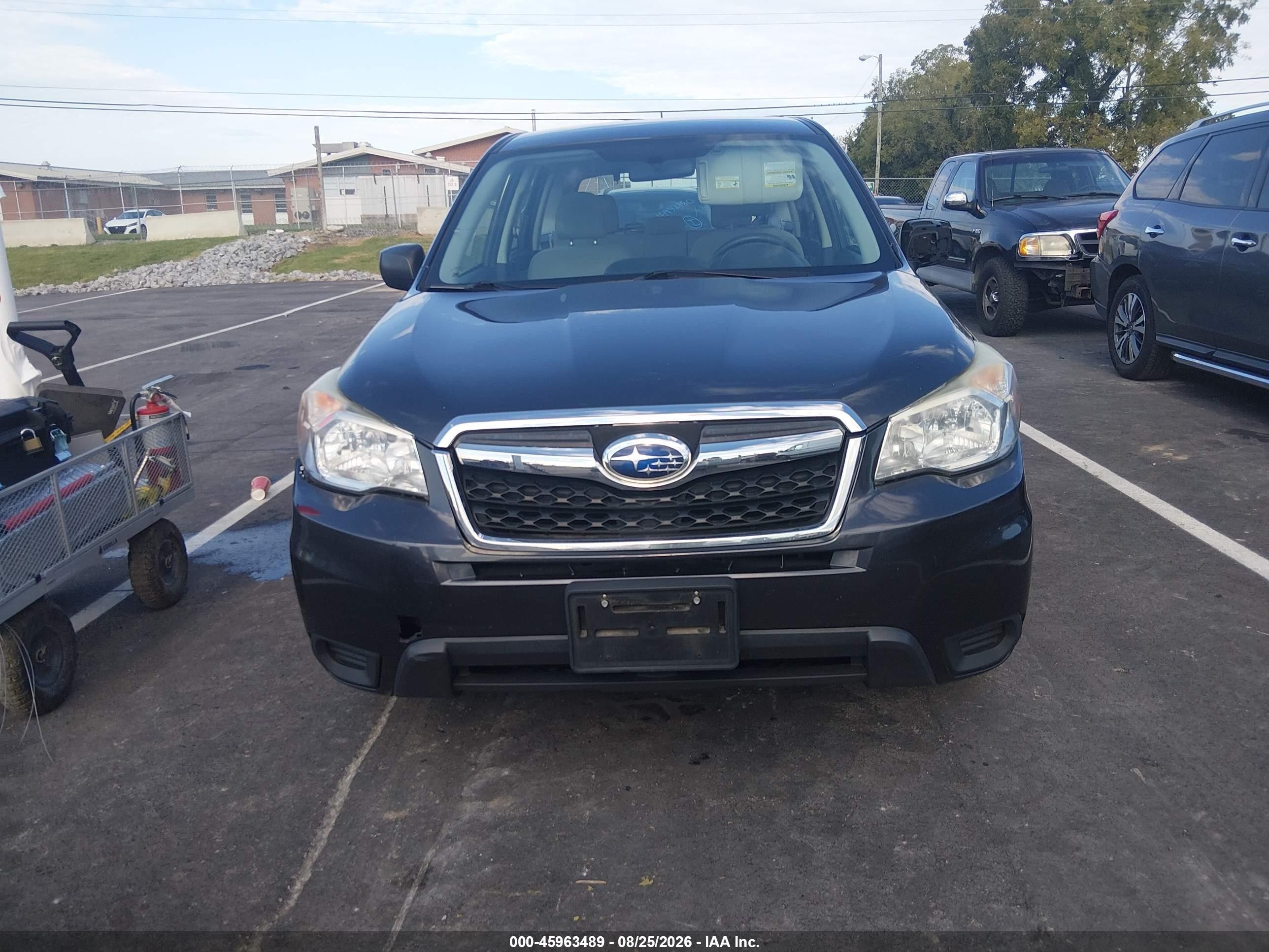 2014 Subaru Forester 2.5i Black vin: JF2SJAAC0EH441061