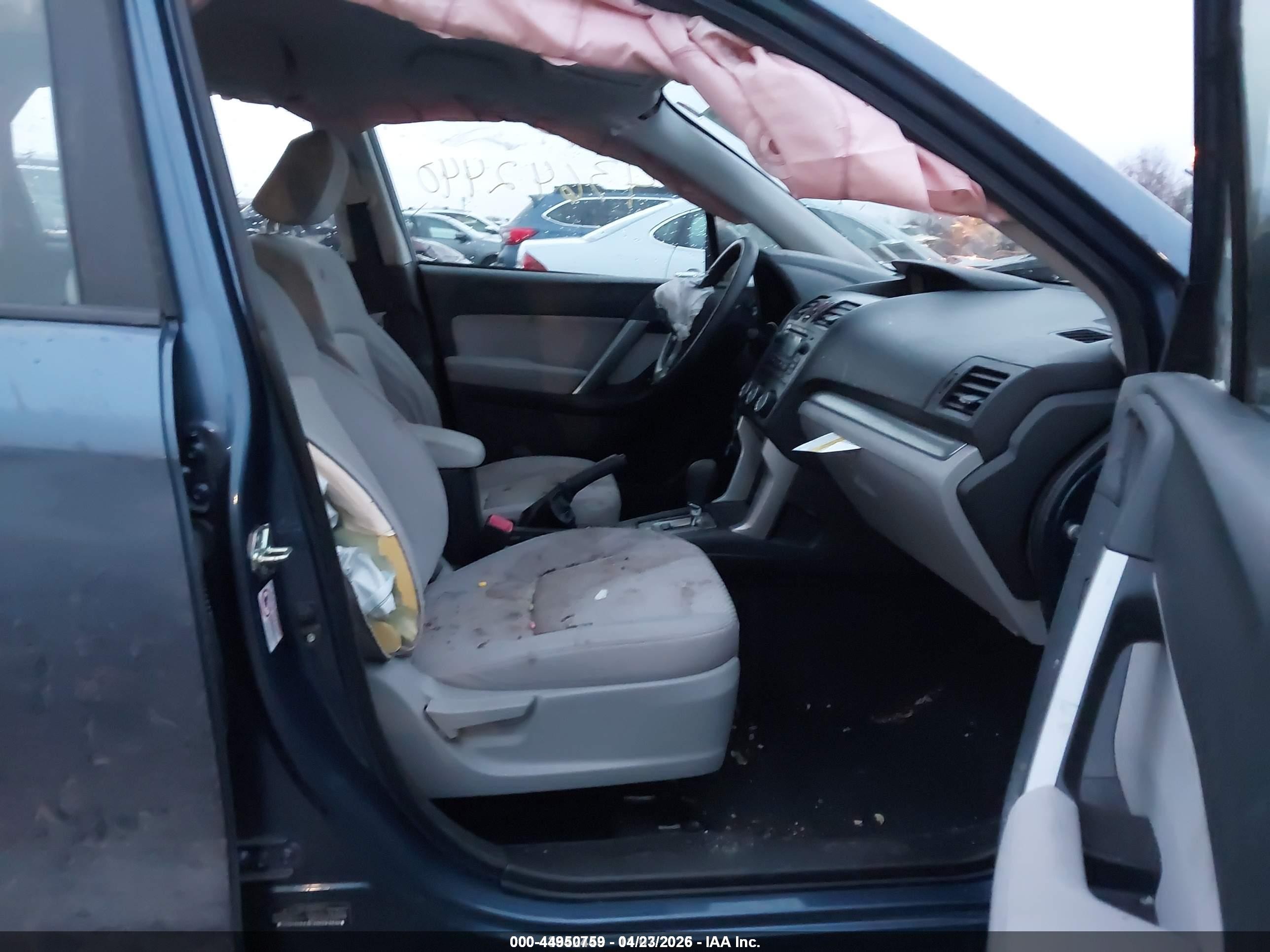 2014 Subaru Forester 2.5i Синий vin: JF2SJAAC0EH447801