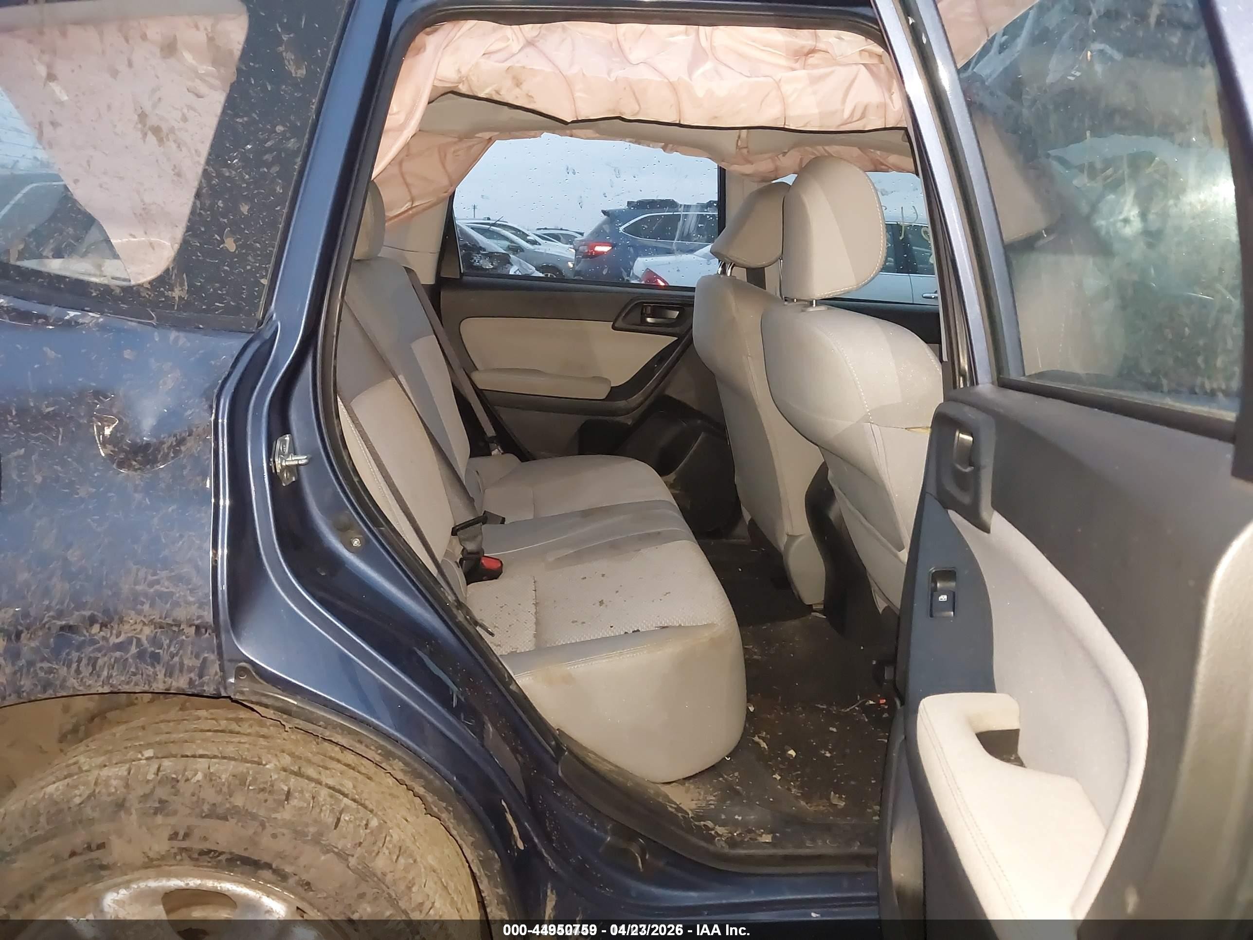 2014 Subaru Forester 2.5i Синий vin: JF2SJAAC0EH447801