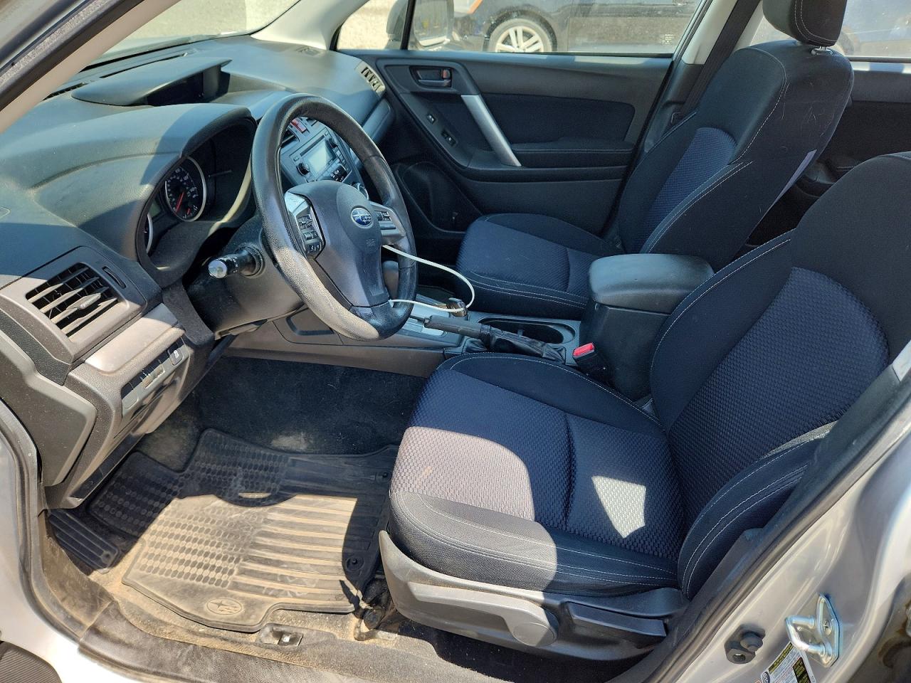 2014 Subaru Forester 2.5i Серебряный vin: JF2SJAAC0EH490518