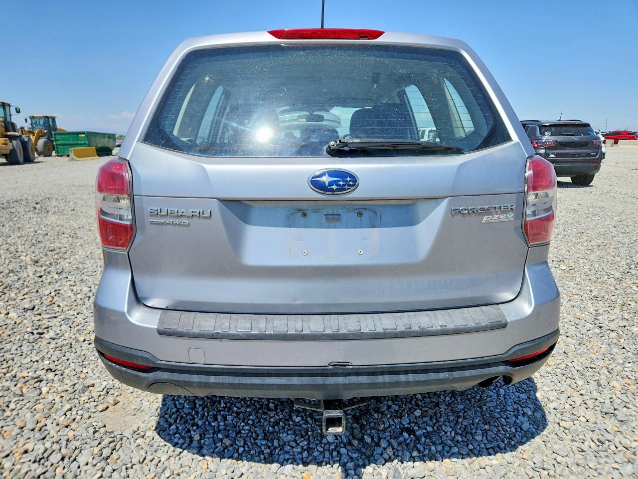 2014 Subaru Forester 2.5i Серебряный vin: JF2SJAAC0EH490518