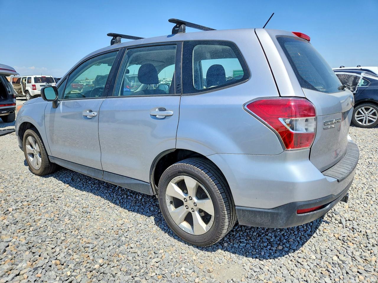 2014 Subaru Forester 2.5i Серебряный vin: JF2SJAAC0EH490518
