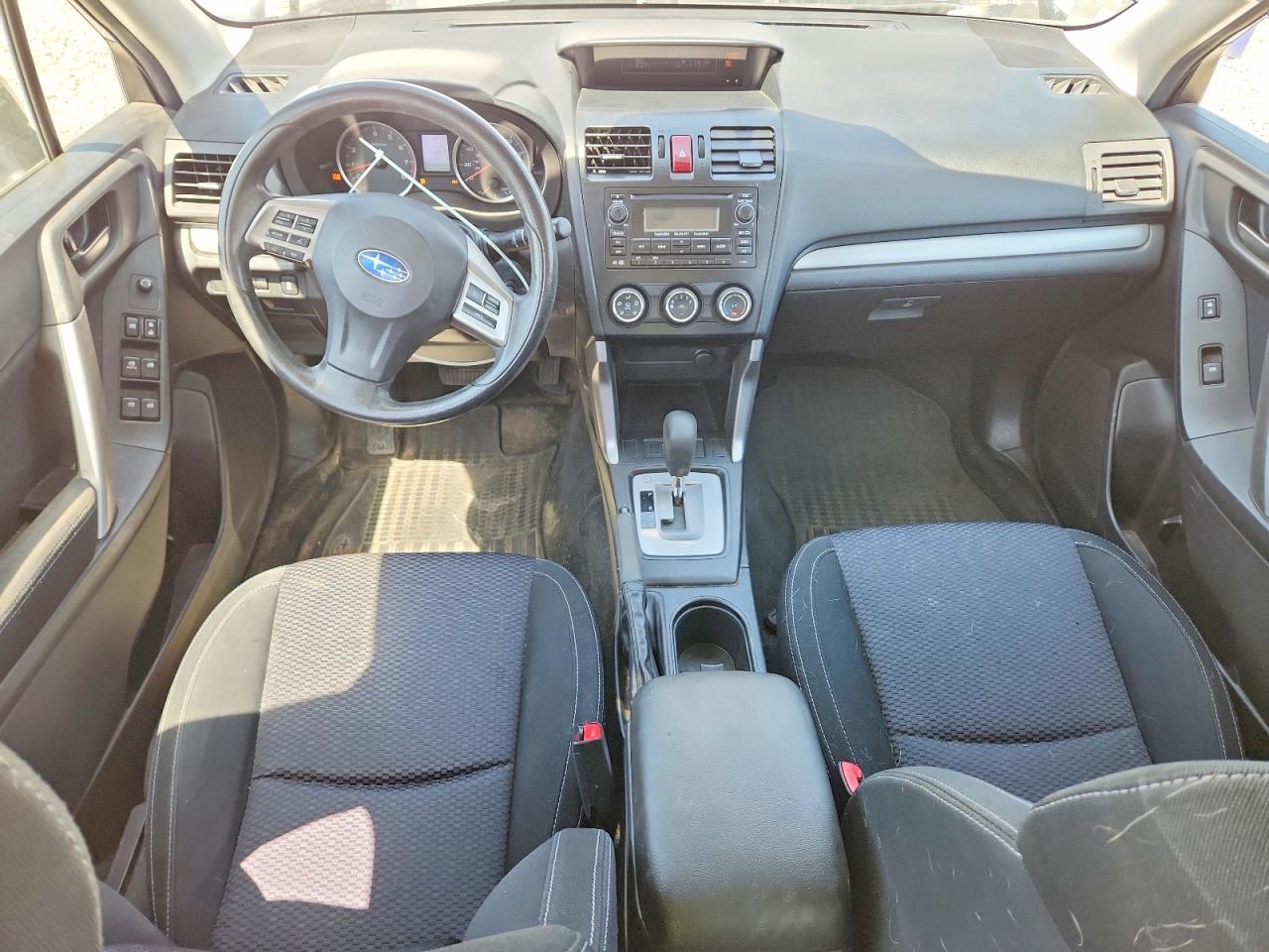2014 Subaru Forester 2.5i Серебряный vin: JF2SJAAC0EH490518