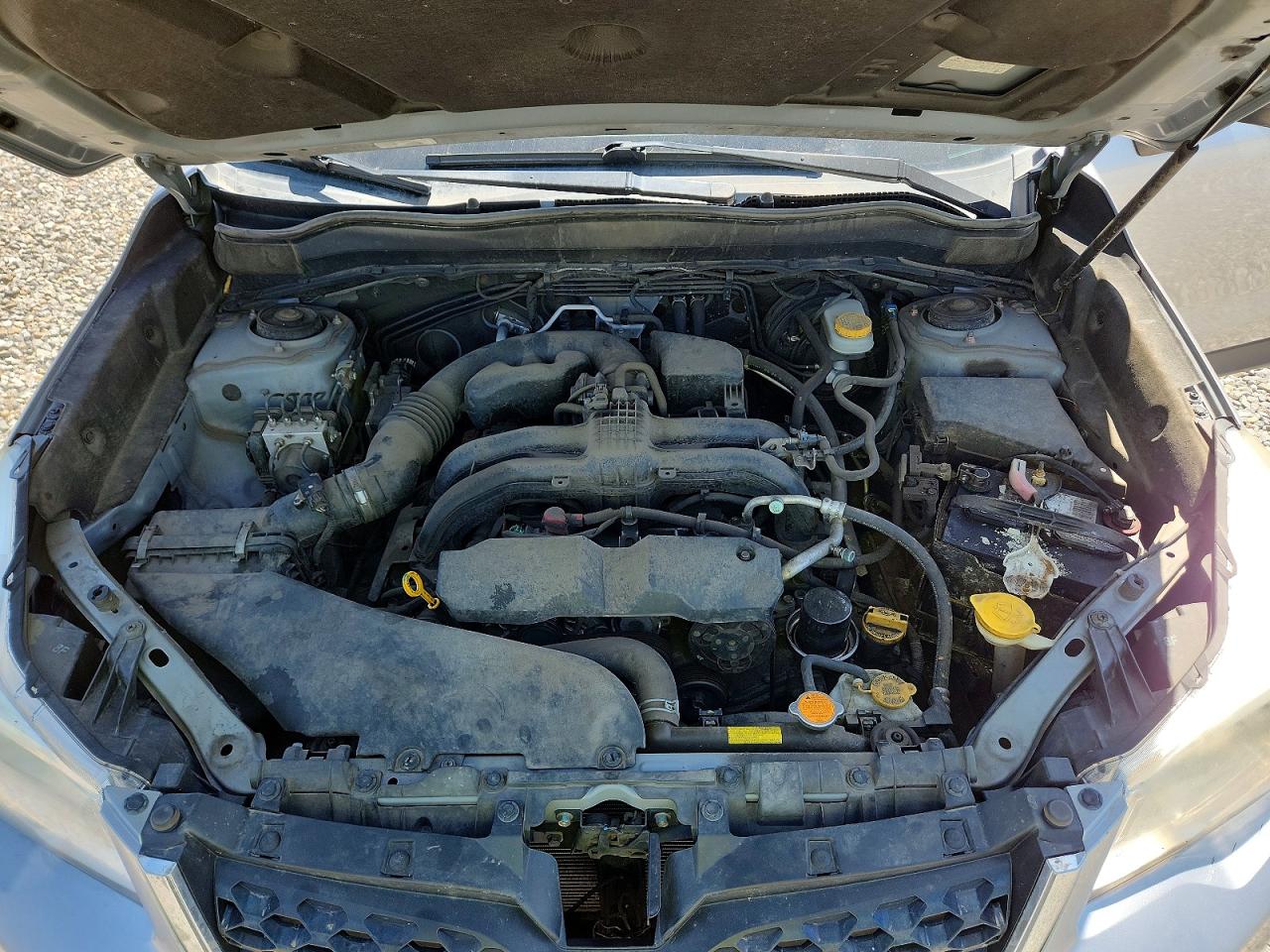 2014 Subaru Forester 2.5i Серебряный vin: JF2SJAAC0EH490518