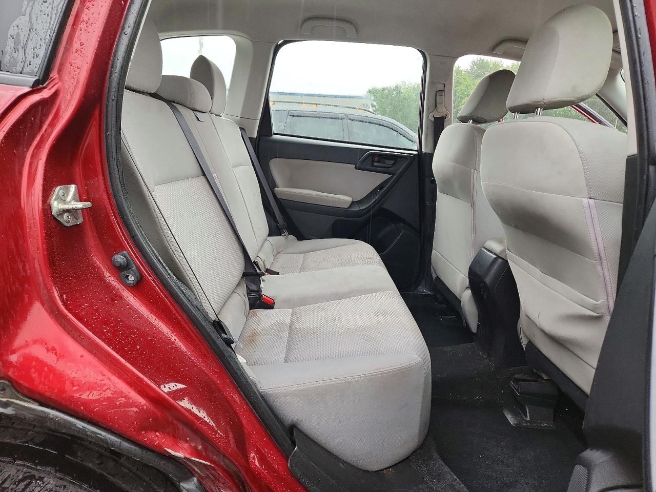 2014 Subaru Forester 2.5i Red vin: JF2SJAAC0EH507575