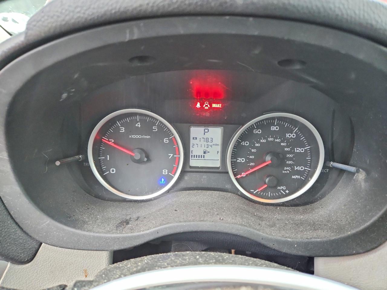 2014 Subaru Forester 2.5i Red vin: JF2SJAAC0EH507575