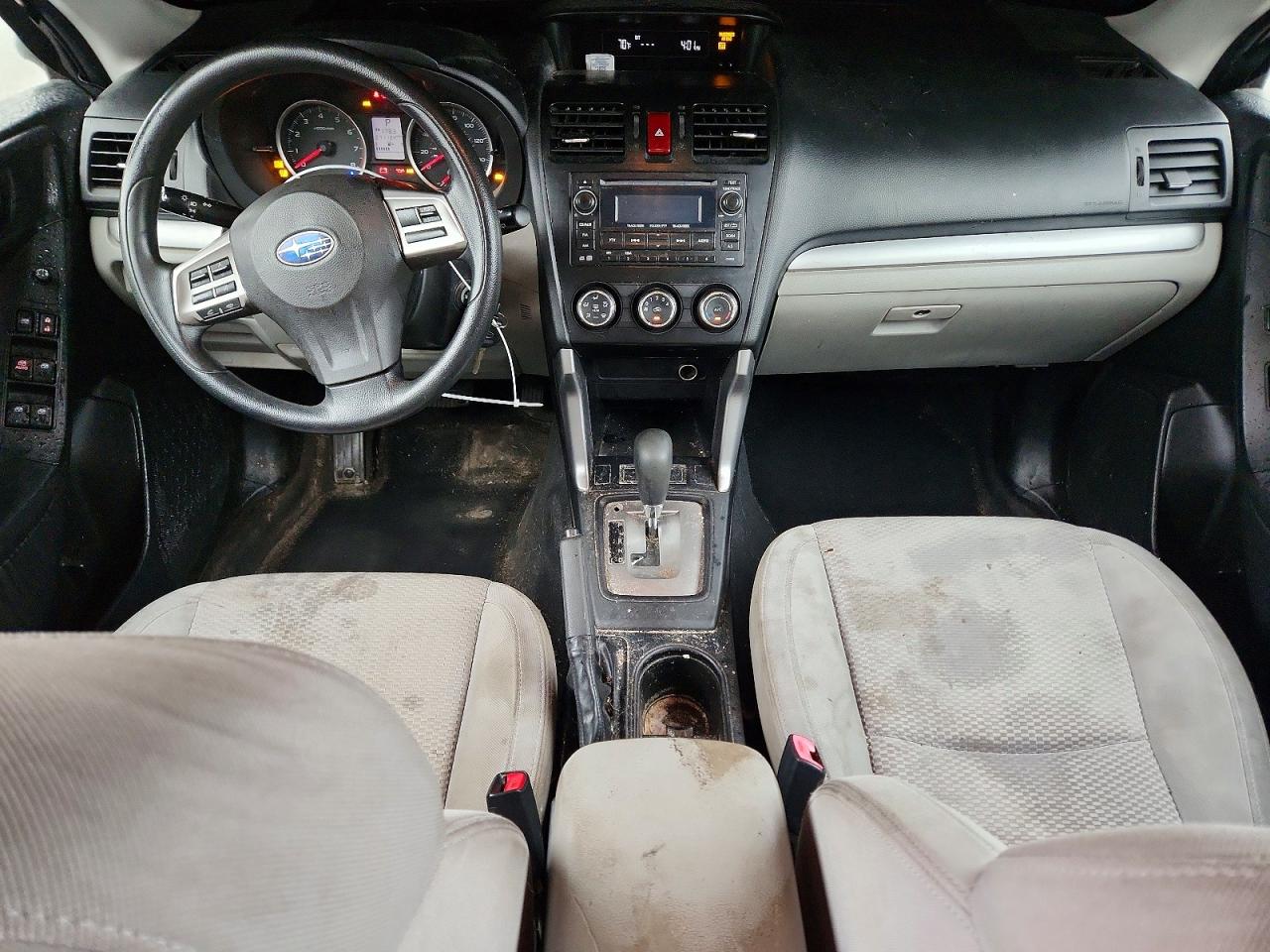2014 Subaru Forester 2.5i Red vin: JF2SJAAC0EH507575