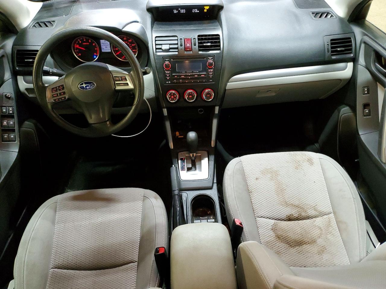 2014 Subaru Forester 2.5i Burgundy vin: JF2SJAAC0EH509519
