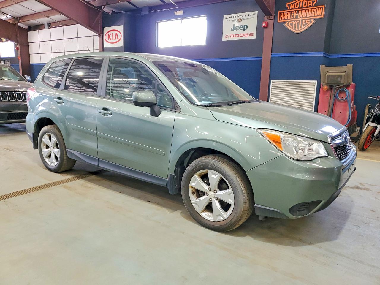 2014 Subaru Forester 2.5i Premium Green vin: JF2SJAECXEH420034