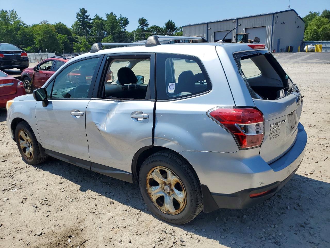 2014 Subaru Forester 2.5i Gray vin: JF2SJAAC1EH458645