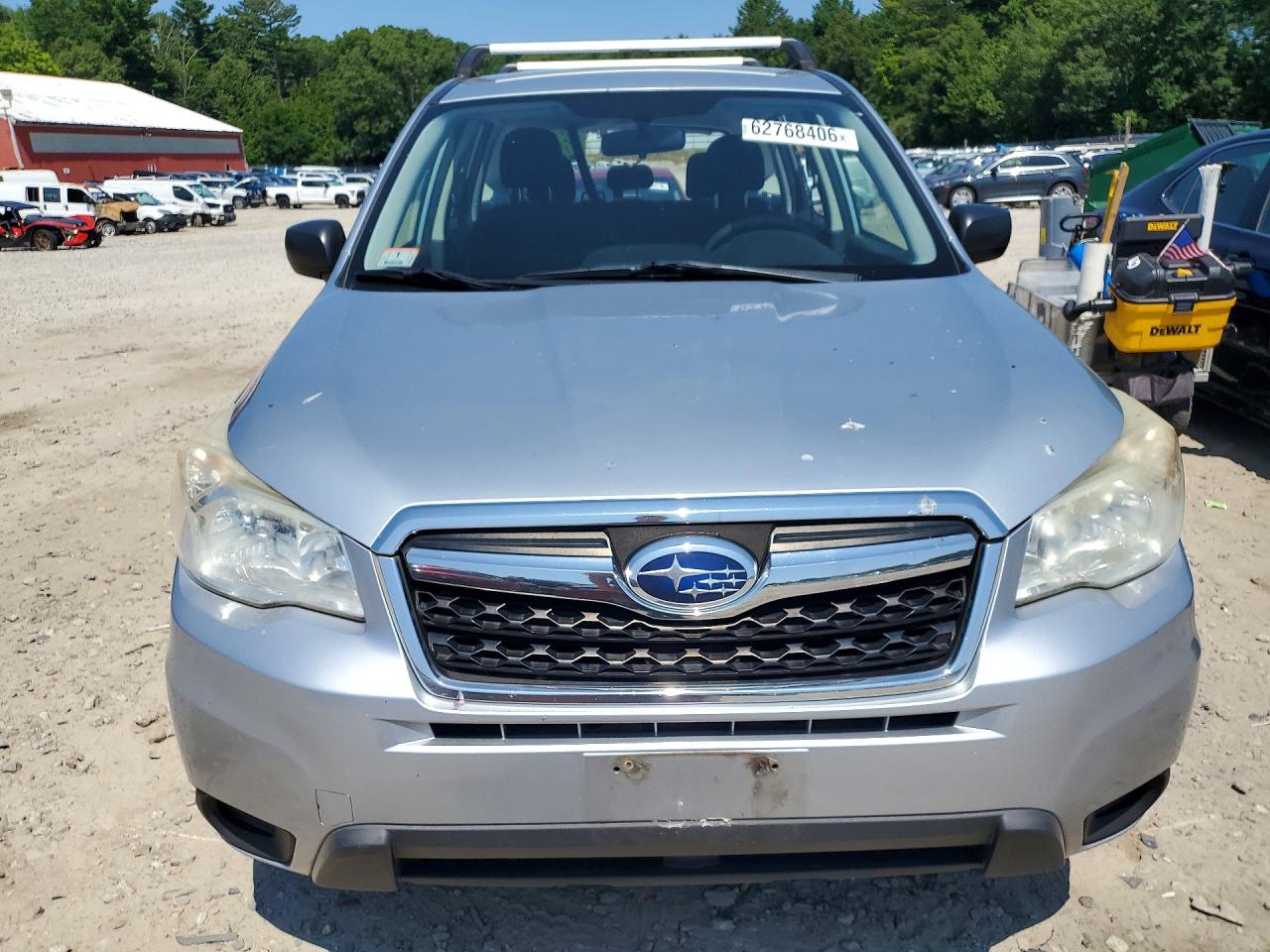 2014 Subaru Forester 2.5i Gray vin: JF2SJAAC1EH458645