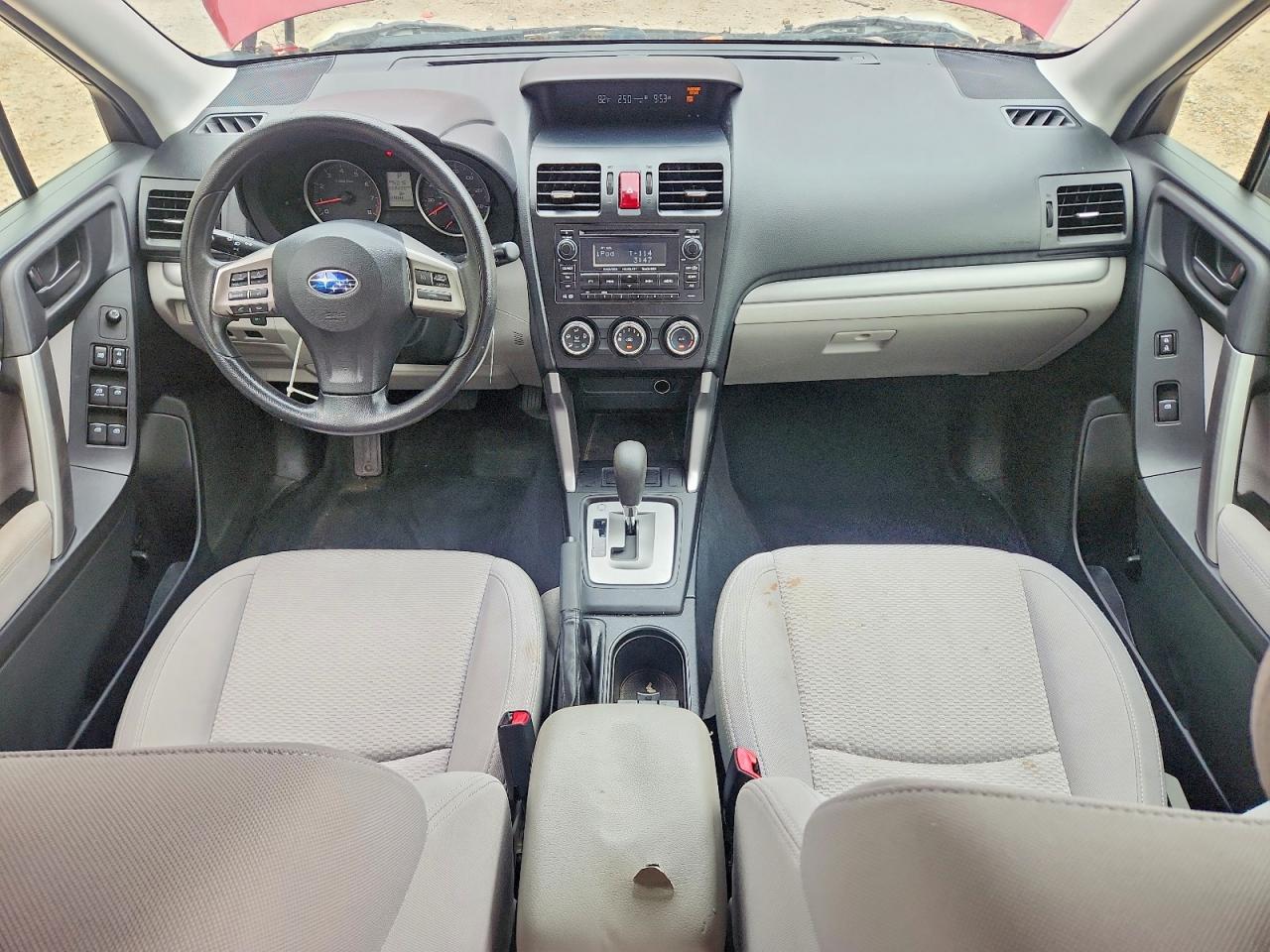2014 Subaru Forester 2.5i Burgundy vin: JF2SJAAC1EH458659