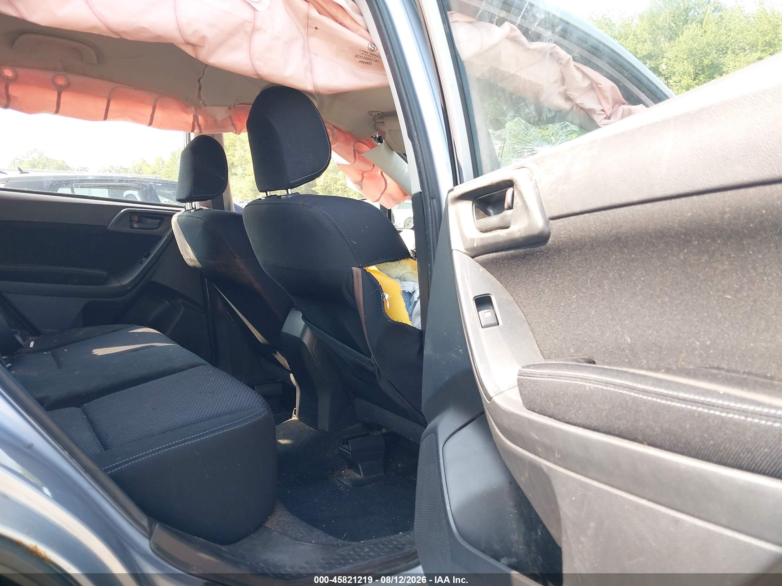 2014 Subaru Forester 2.5i Gray vin: JF2SJAAC1EH464350