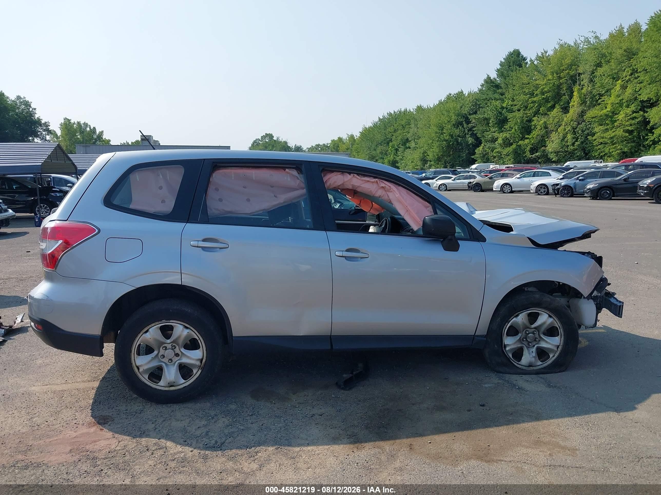 2014 Subaru Forester 2.5i Gray vin: JF2SJAAC1EH464350