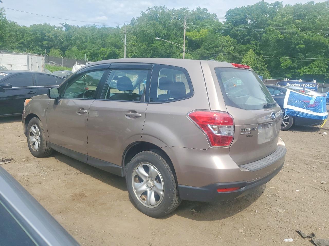 2014 Subaru Forester 2.5i Gold vin: JF2SJAAC1EH469659