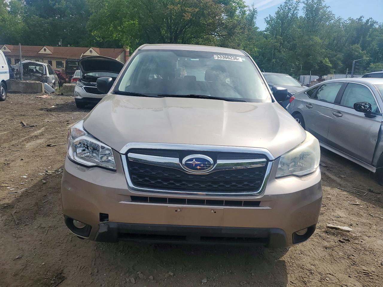 2014 Subaru Forester 2.5i Gold vin: JF2SJAAC1EH469659