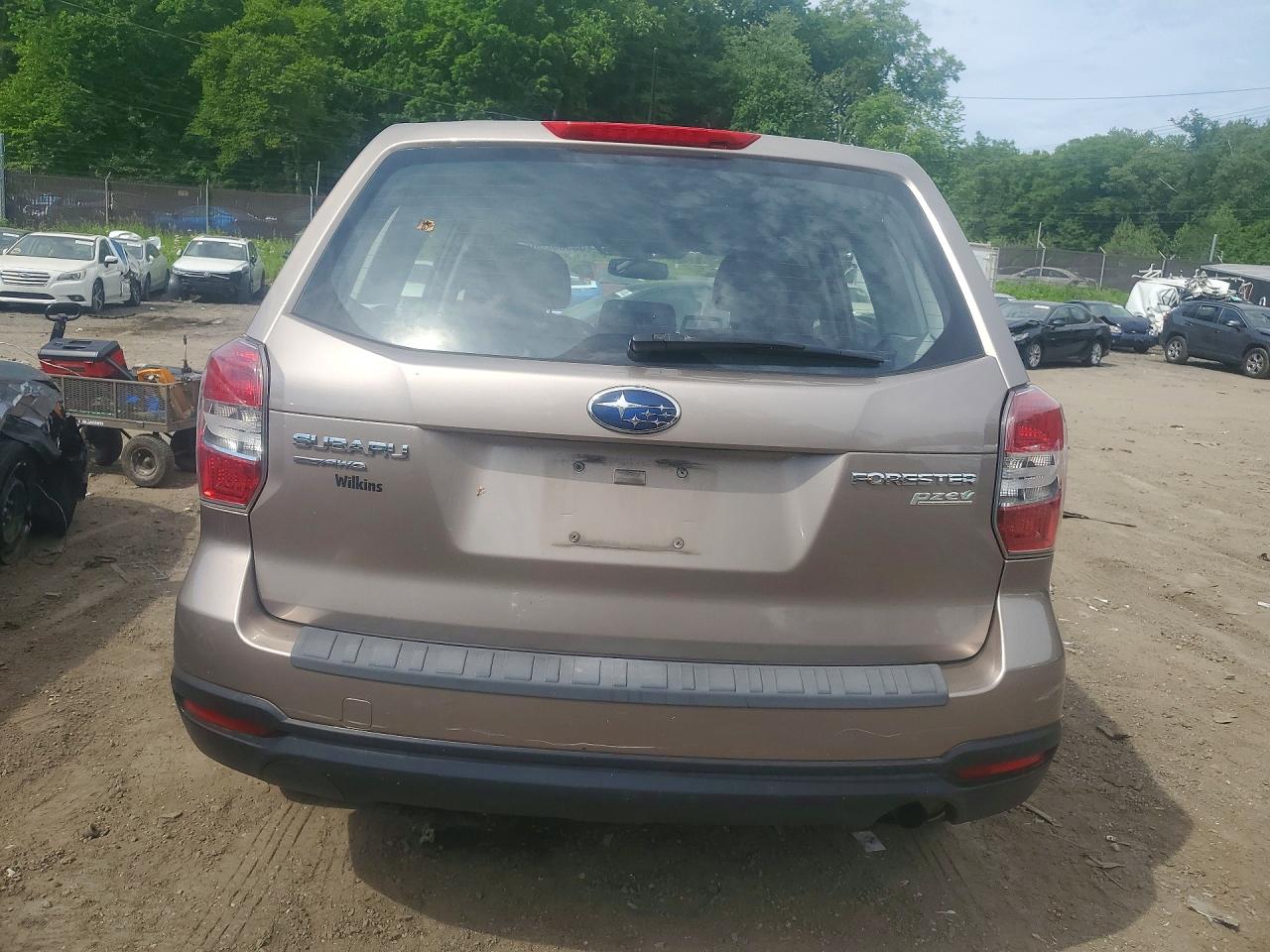 2014 Subaru Forester 2.5i Gold vin: JF2SJAAC1EH469659