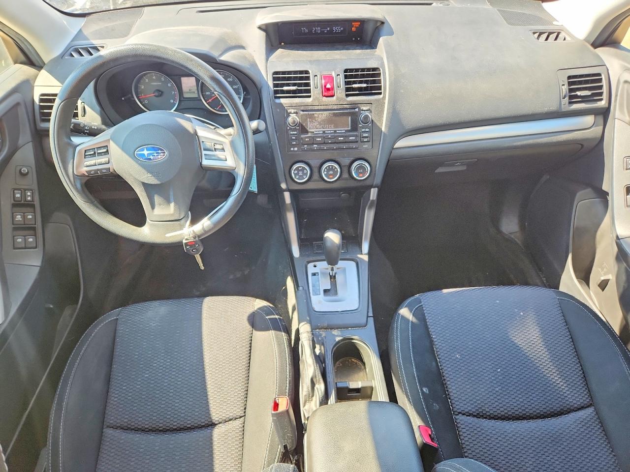 2014 Subaru Forester 2.5i Серебряный vin: JF2SJAAC1EH480323