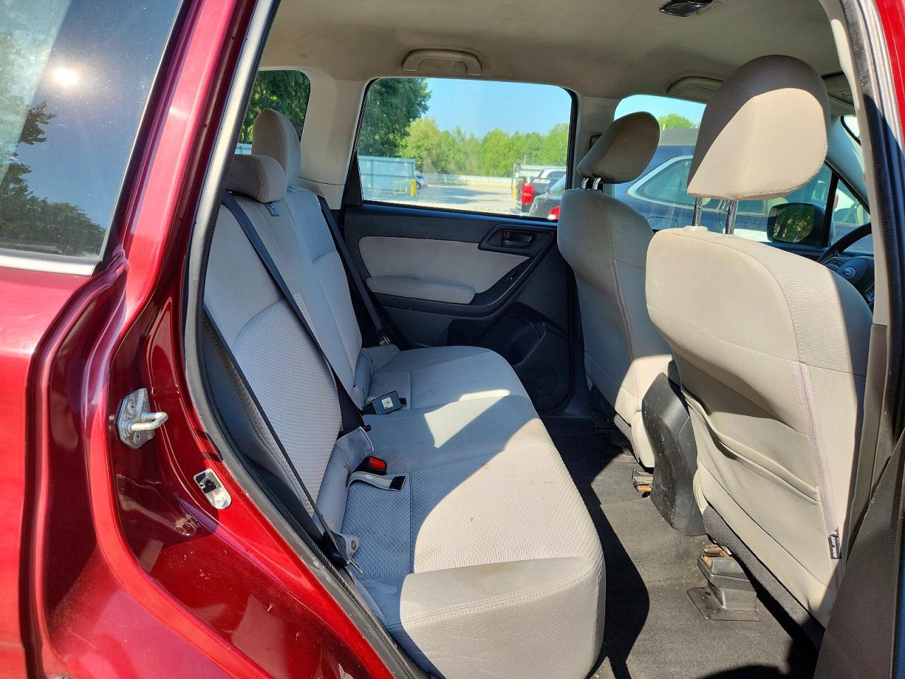 2014 Subaru Forester 2.5i Red vin: JF2SJAAC1EH537264