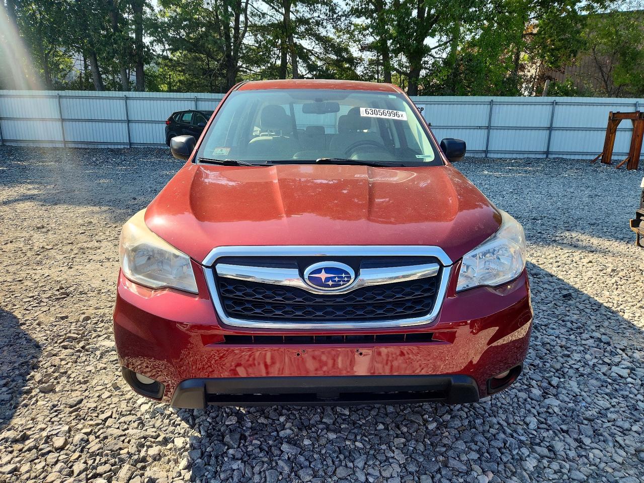 2014 Subaru Forester 2.5i Red vin: JF2SJAAC1EH537264