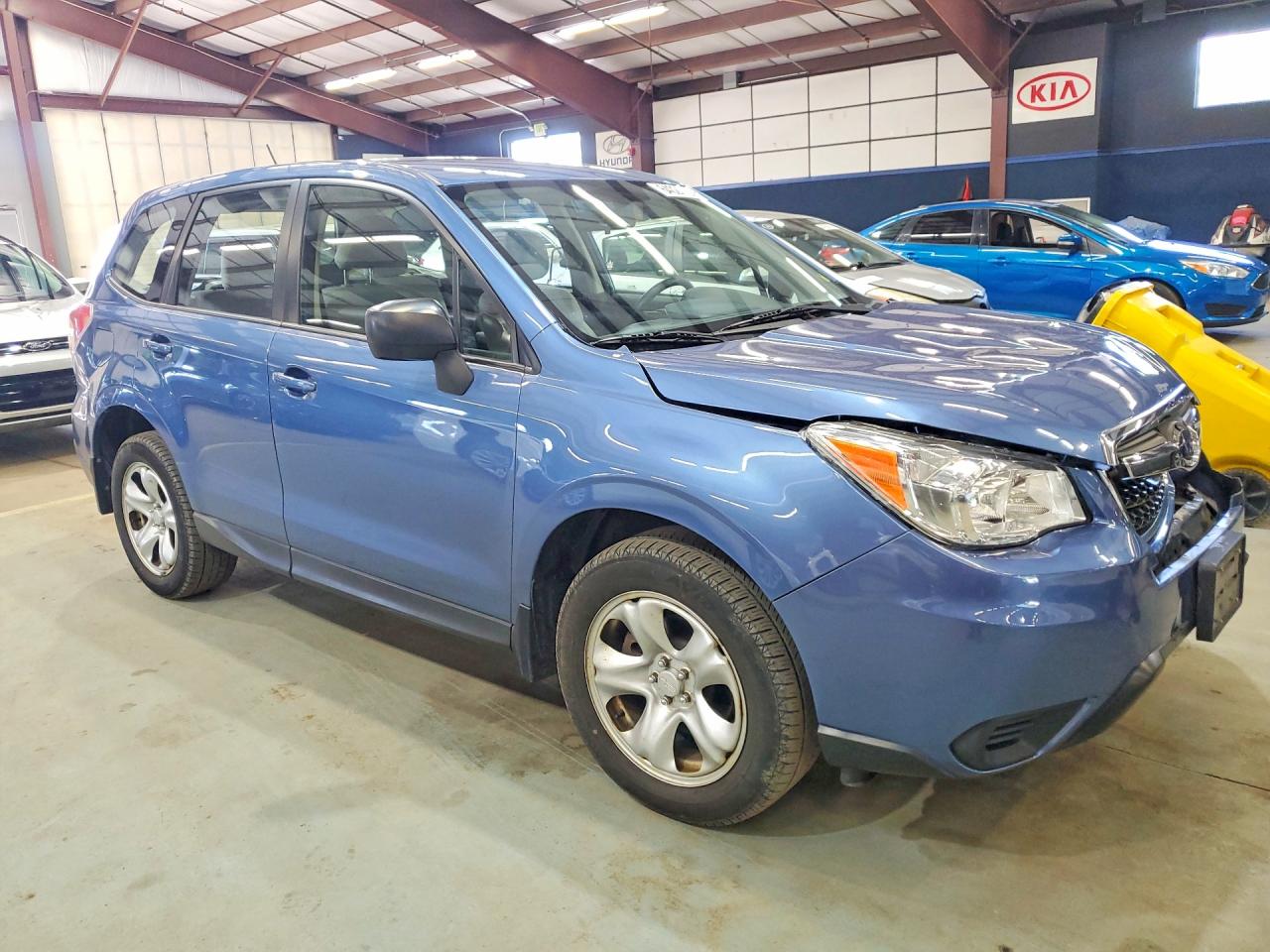 2015 Subaru Forester 2.5i Blue vin: JF2SJAAC1FH521096