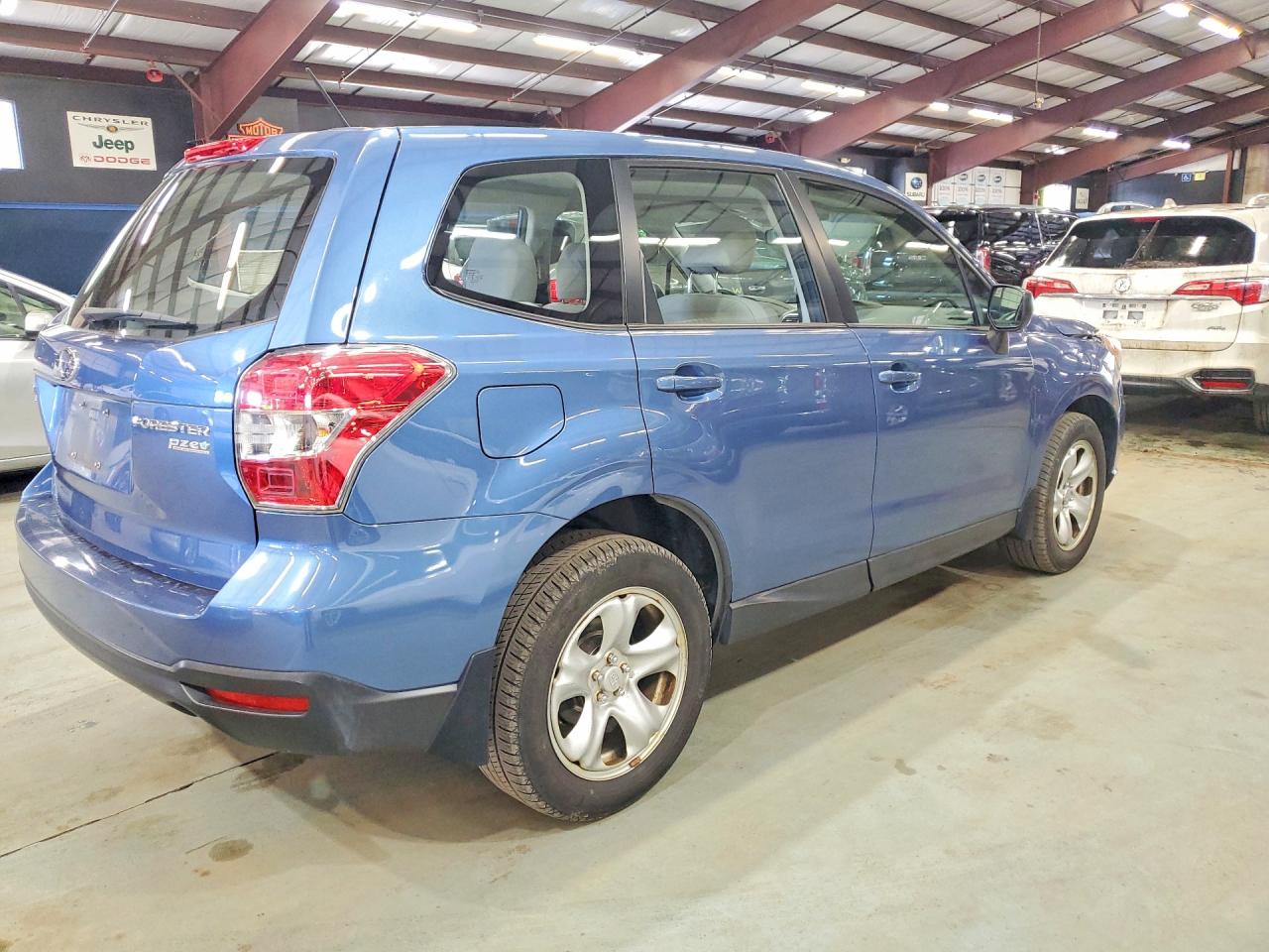 2015 Subaru Forester 2.5i Blue vin: JF2SJAAC1FH521096