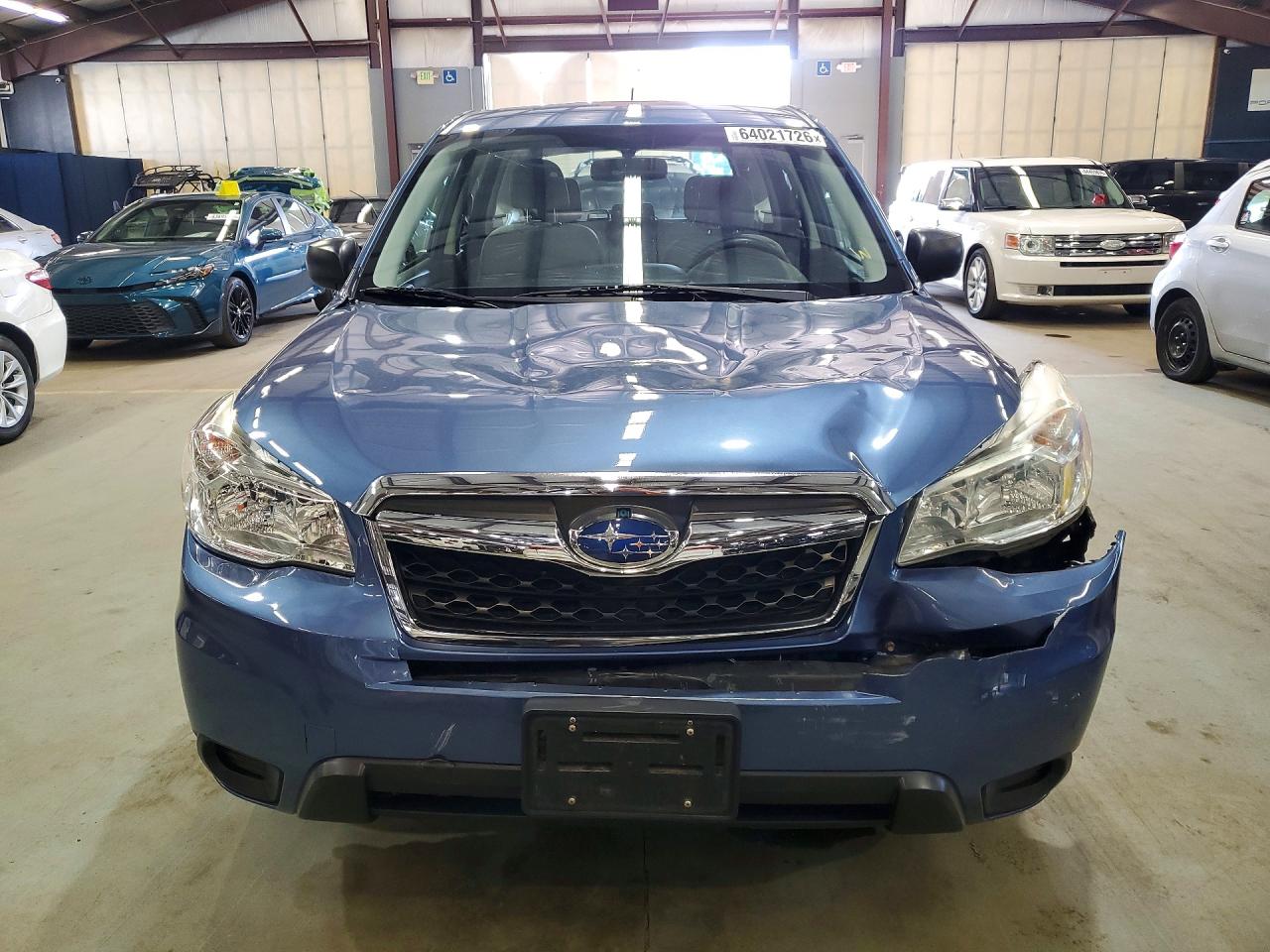 2015 Subaru Forester 2.5i Blue vin: JF2SJAAC1FH521096