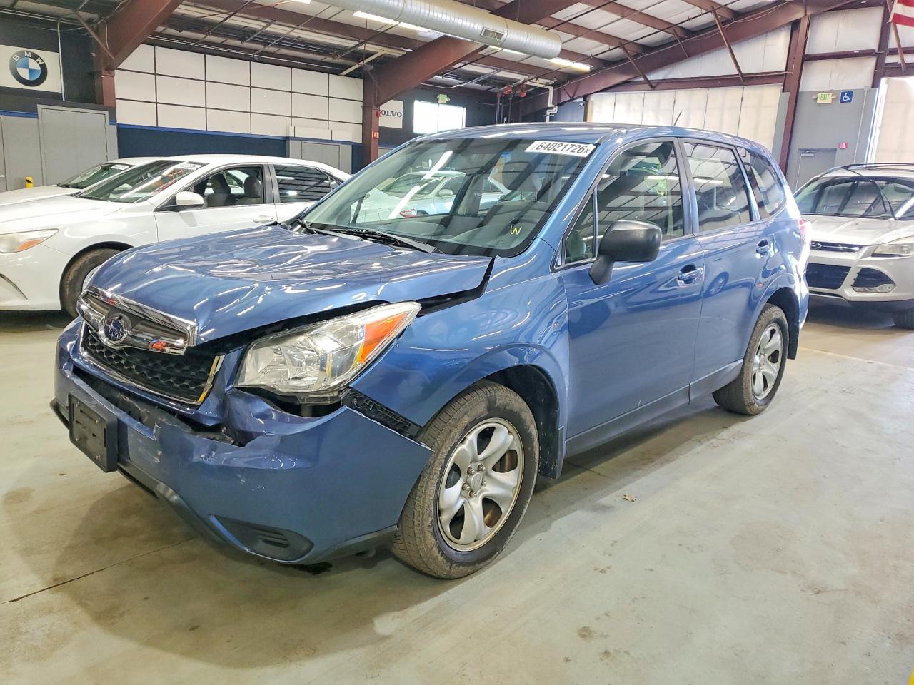 2015 Subaru Forester 2.5i Blue vin: JF2SJAAC1FH521096