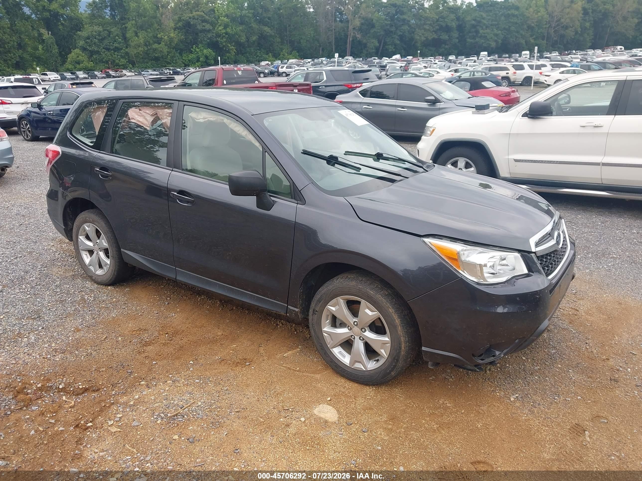 2014 Subaru Forester 2.5i Черный vin: JF2SJAAC2EH441658