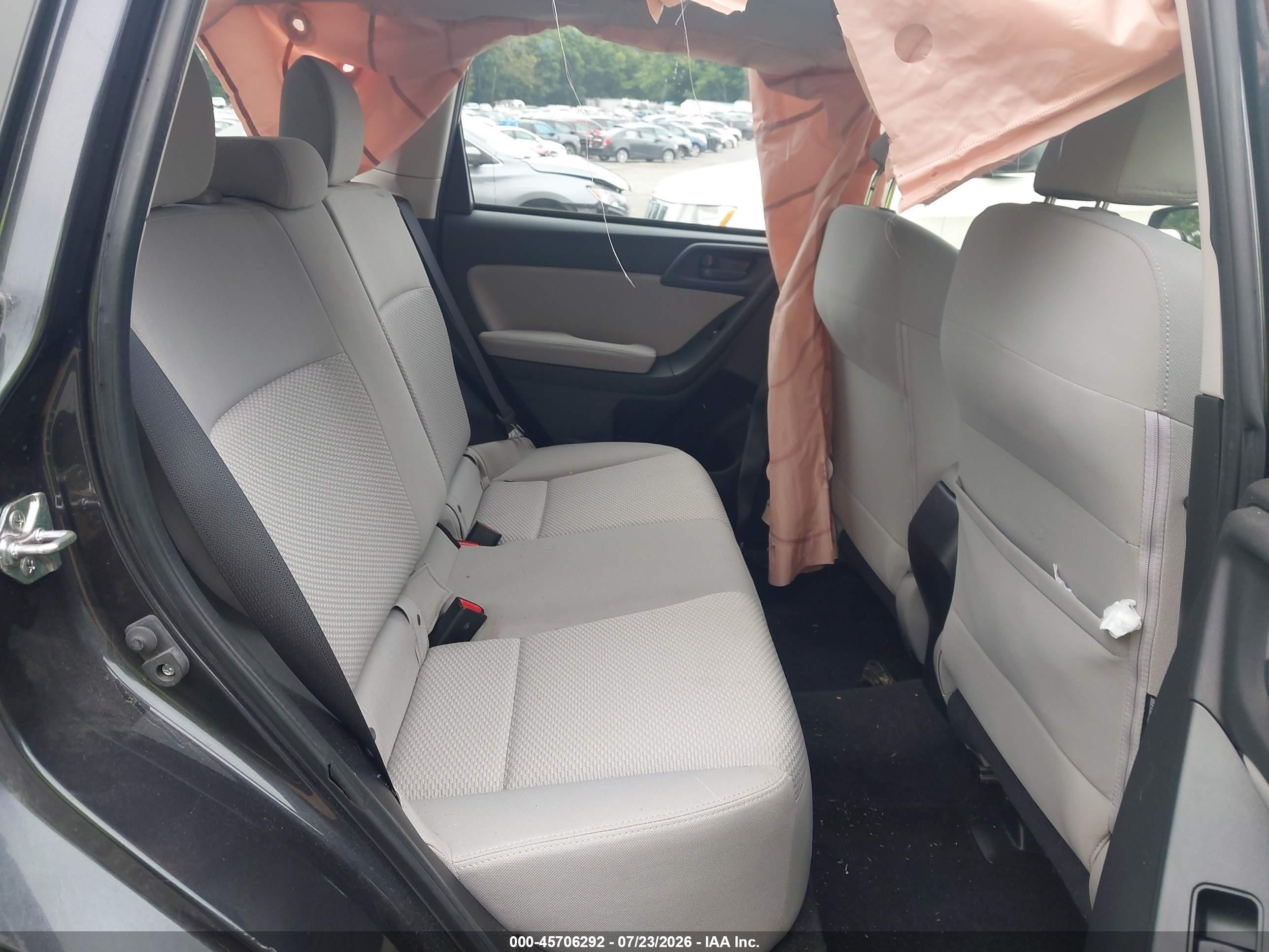 2014 Subaru Forester 2.5i Black vin: JF2SJAAC2EH441658