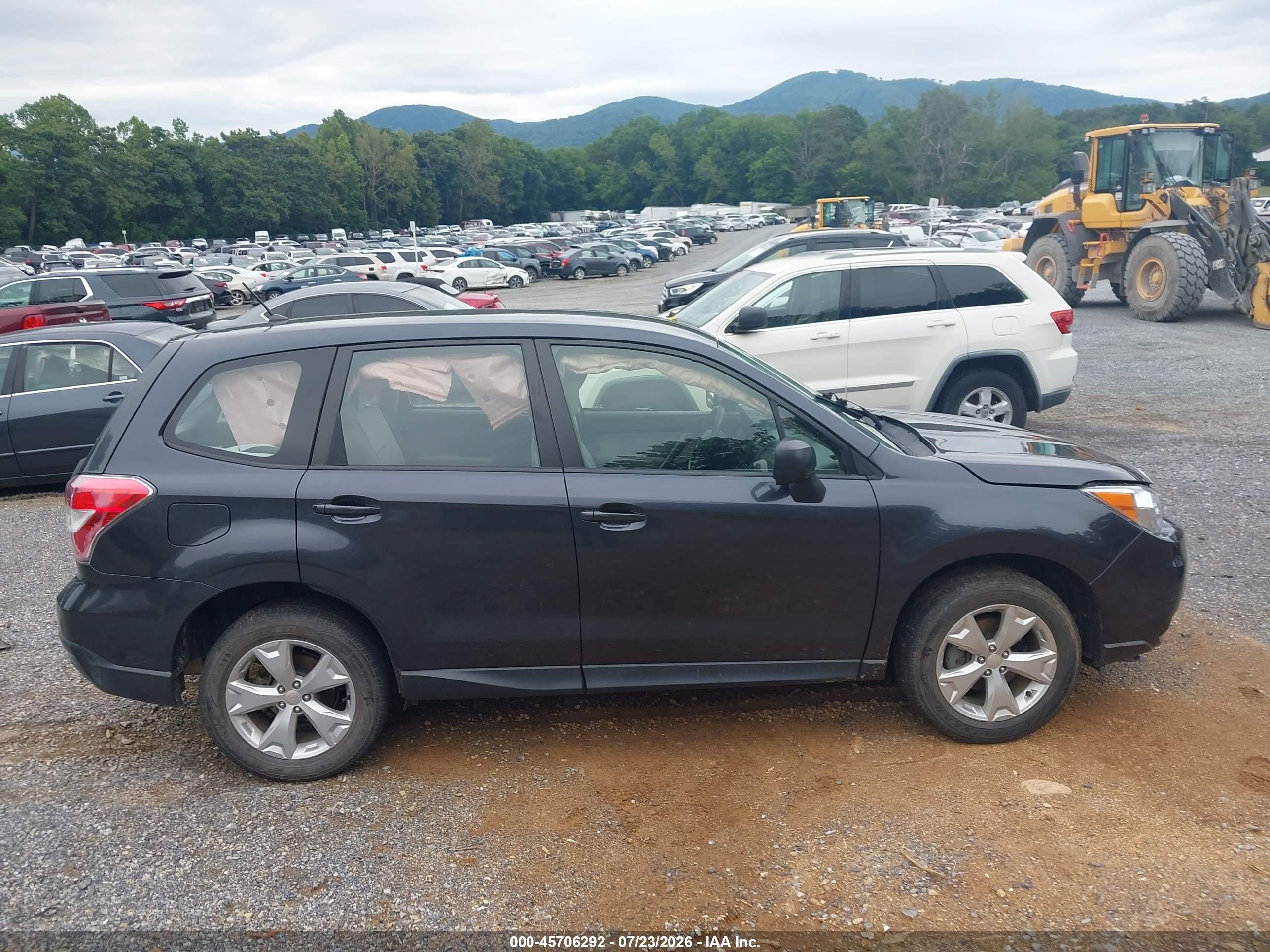 2014 Subaru Forester 2.5i Black vin: JF2SJAAC2EH441658