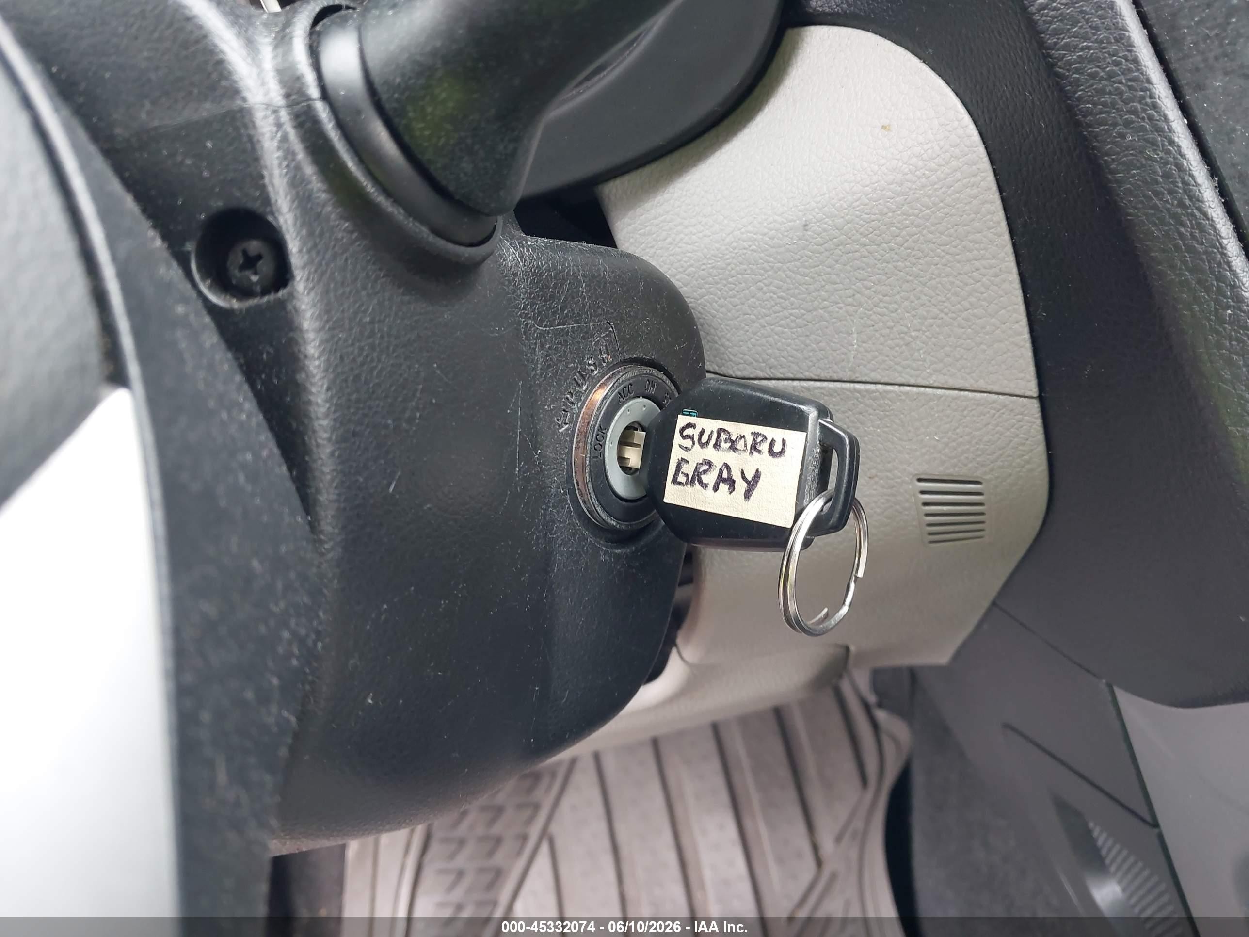 2014 Subaru Forester 2.5i Серый vin: JF2SJAAC2EH465037