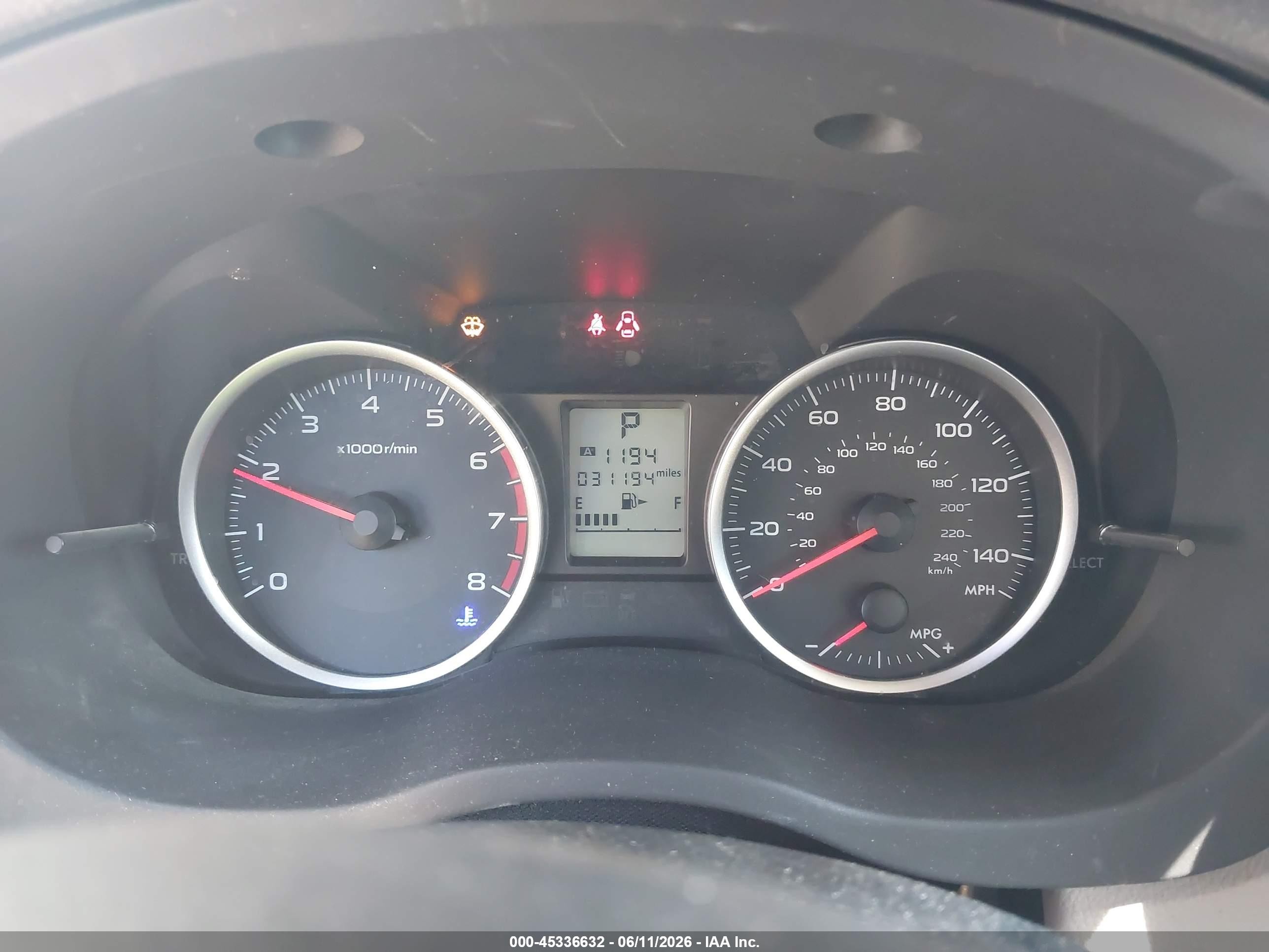 2014 Subaru Forester 2.5i Red vin: JF2SJAAC2EH486180