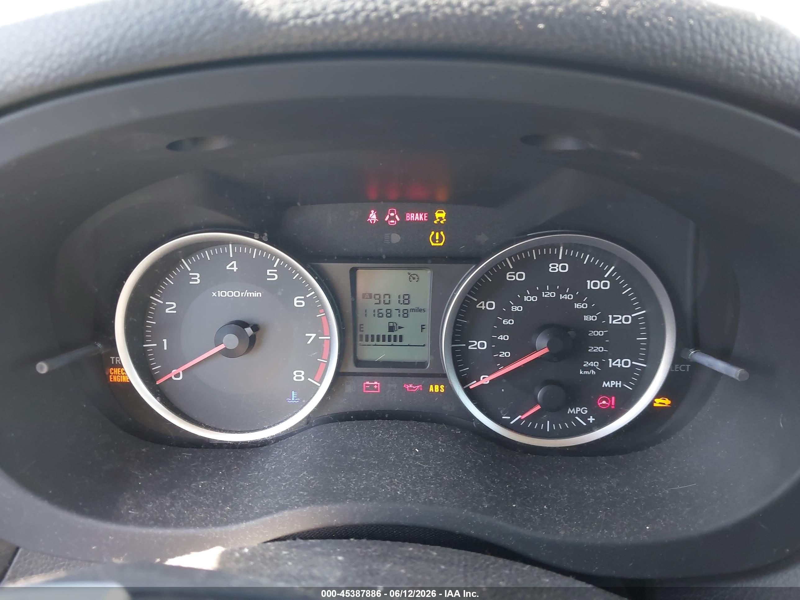 2014 Subaru Forester 2.5i Gray vin: JF2SJAAC3EG441576